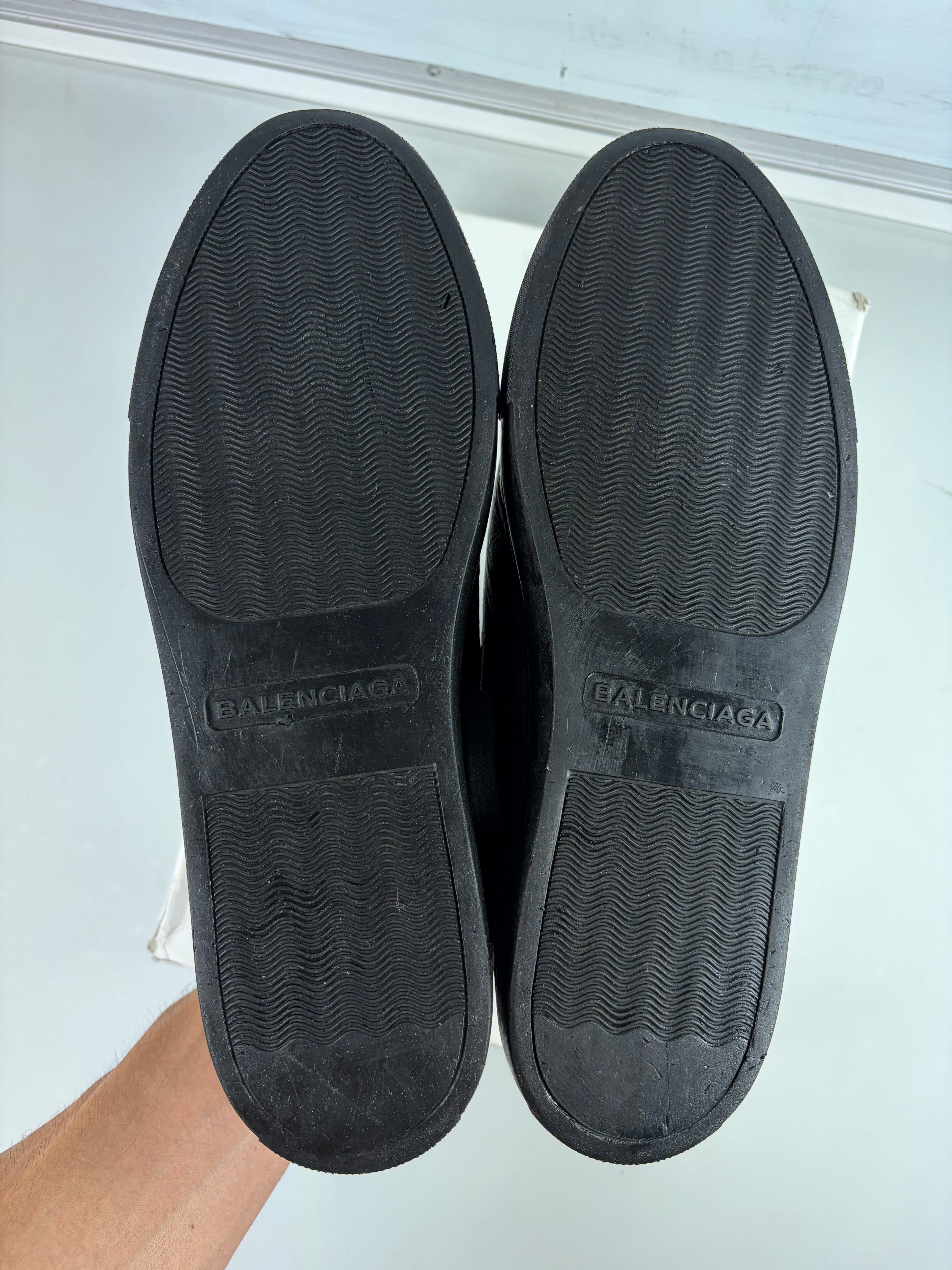 Balenciaga arena high tops - eu 42 / us 9 - black