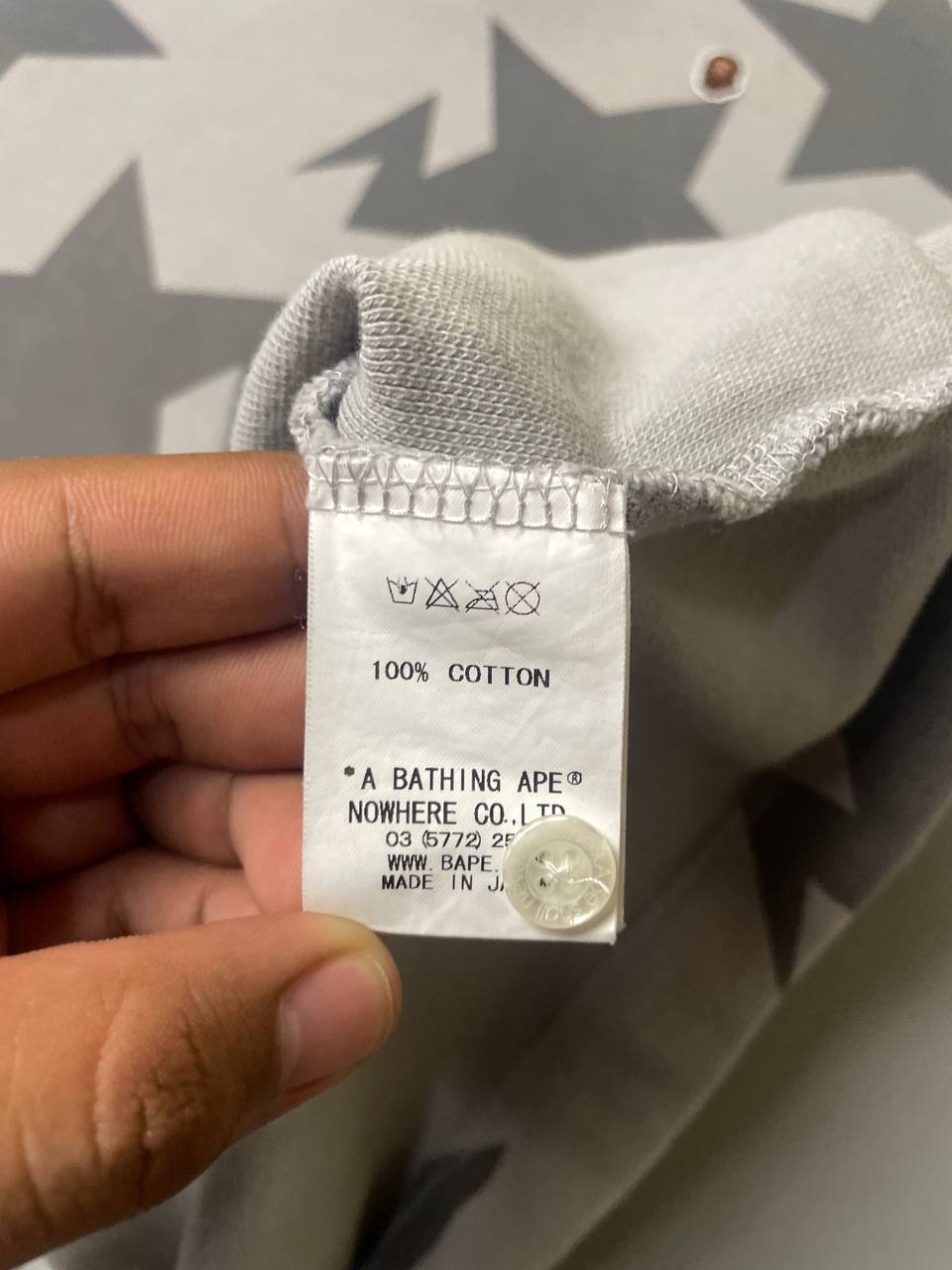 2007 BAPE POLO TEE (L)