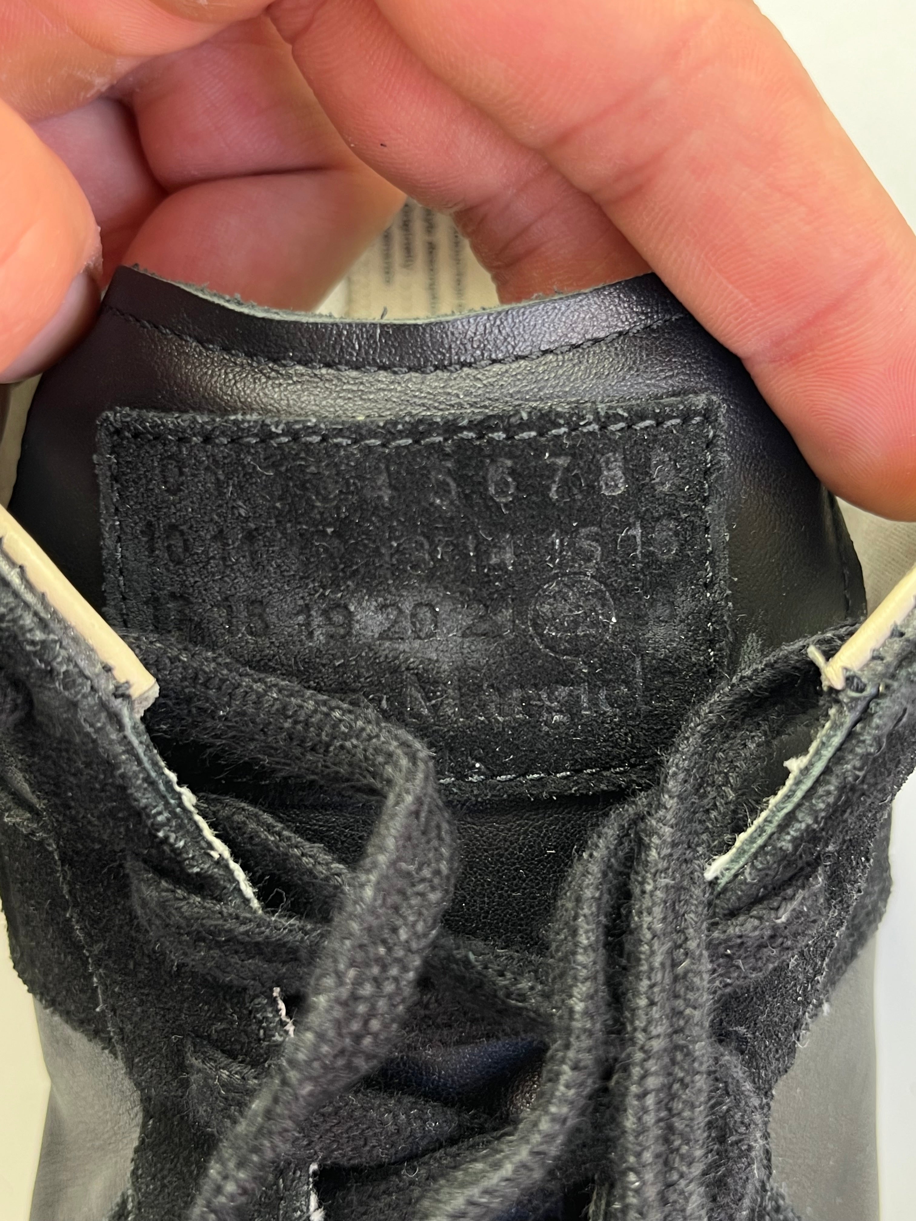 Maison Margiela black gats - Eu 43 - black