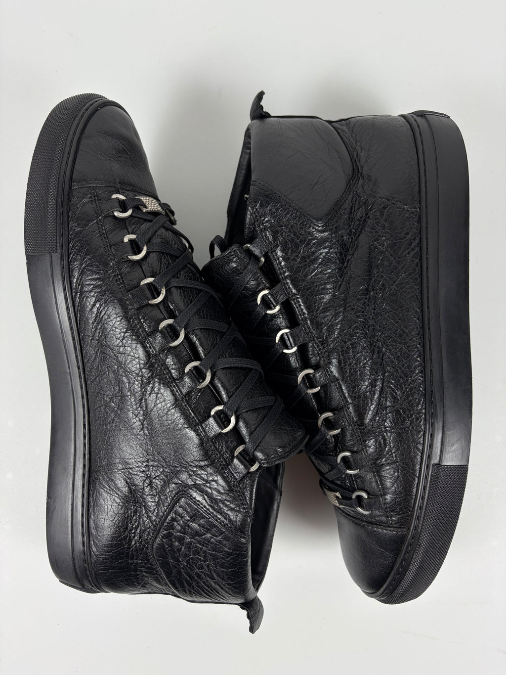 Balenciaga arena high tops - eu44/us11 - black