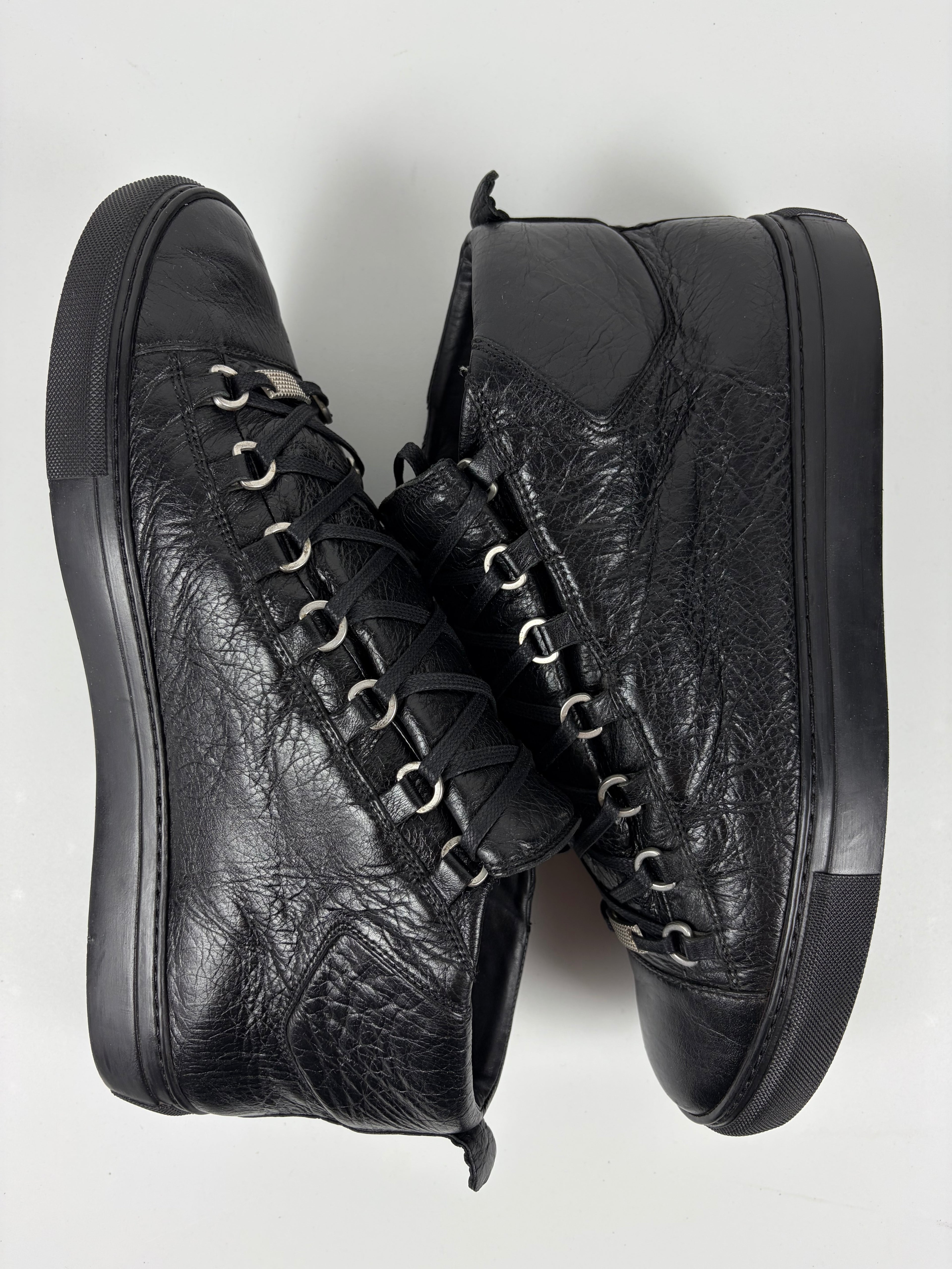 Balenciaga arena high tops - eu44/us11 - black