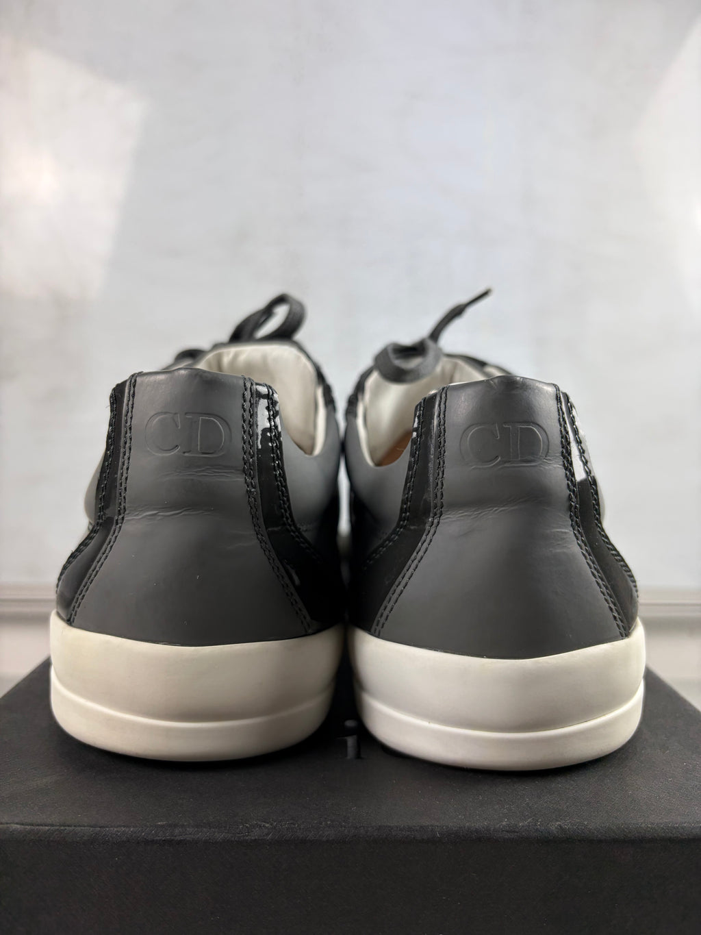 Dior Homme low tops - eu 44 / us 11 - grey