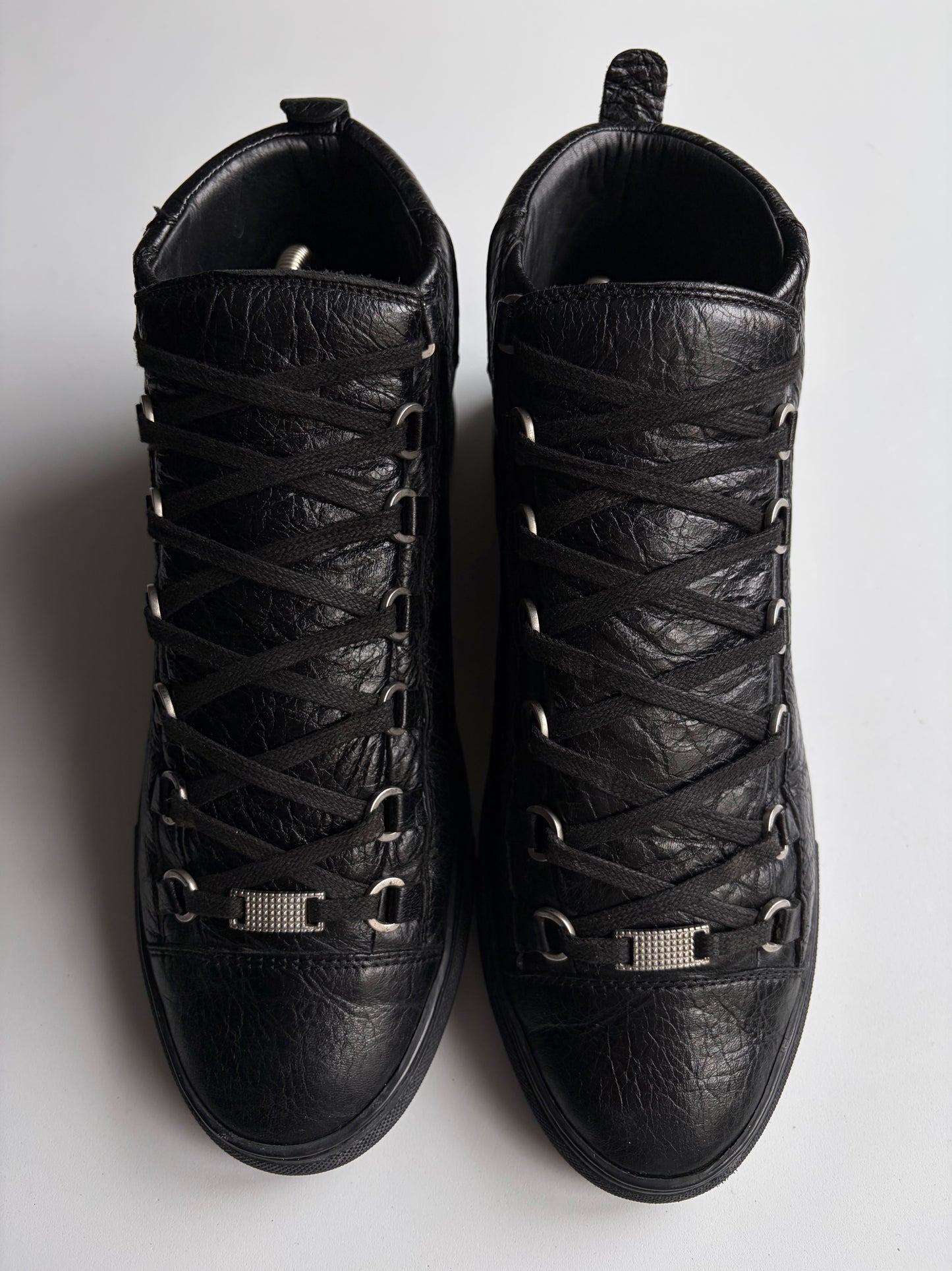 Balenciaga arena high tops - eu 42 - black