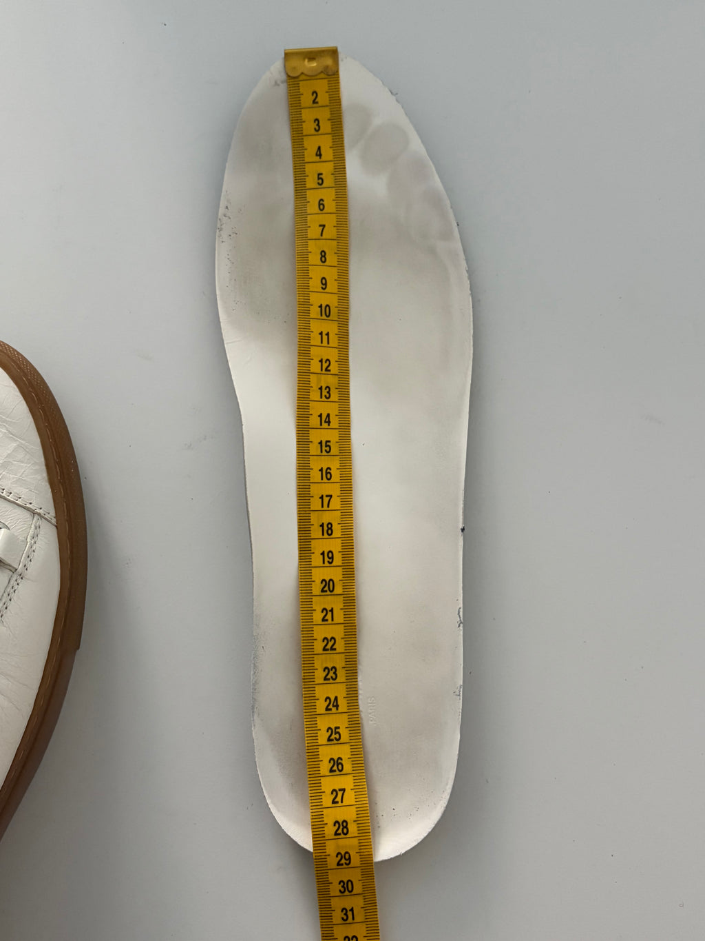 Balenciaga arena gum sole high tops - eu 43 - white