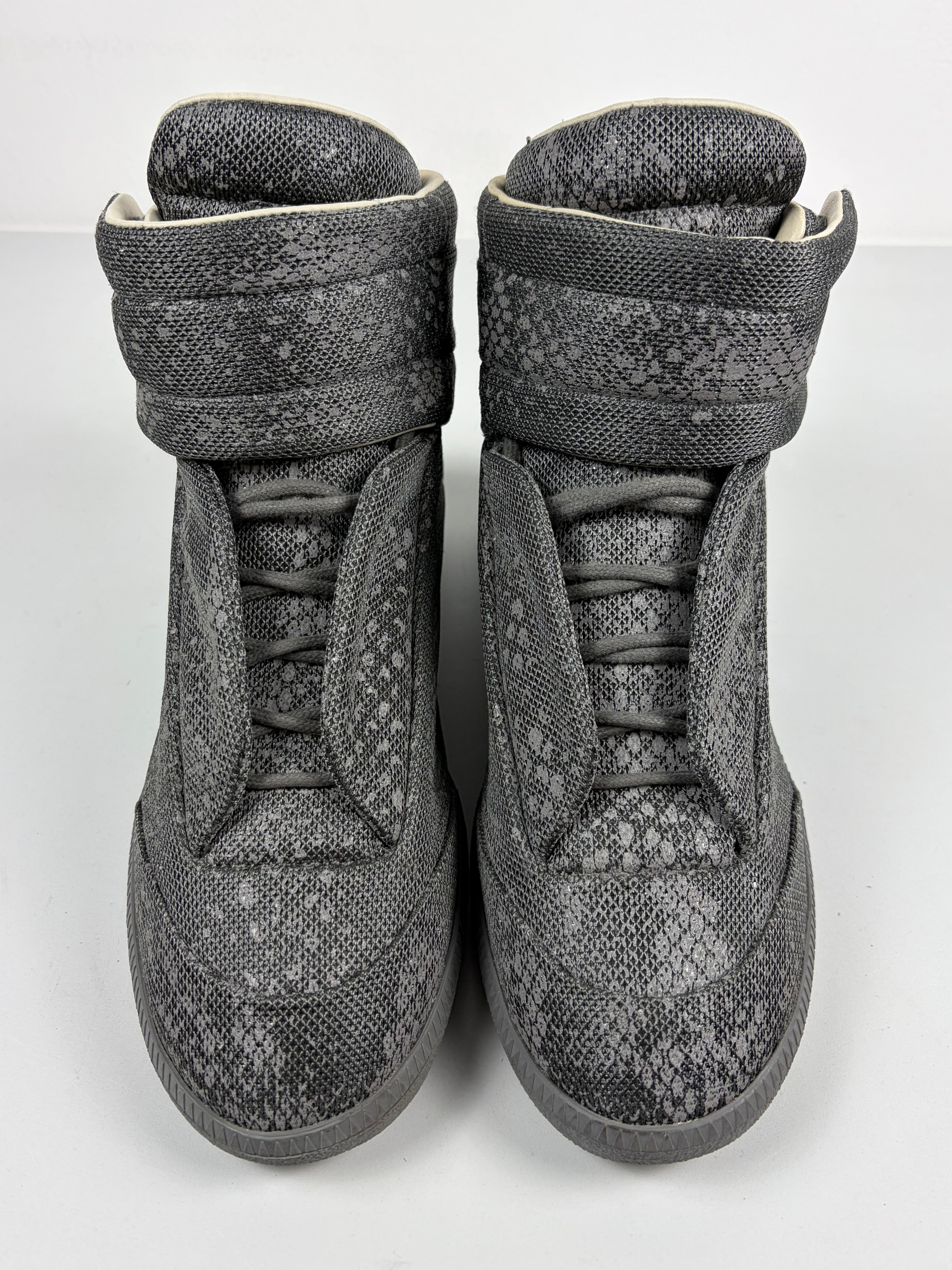 Maison Margiela Future ‘Reflective Python’ high tops - eu 42 / us 9