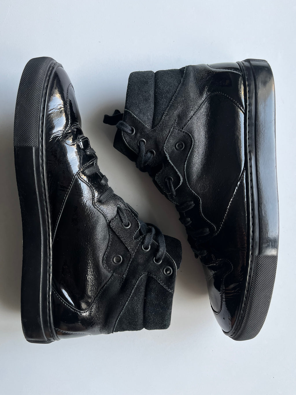 Balenciaga high top black gradient - eu 41 - black
