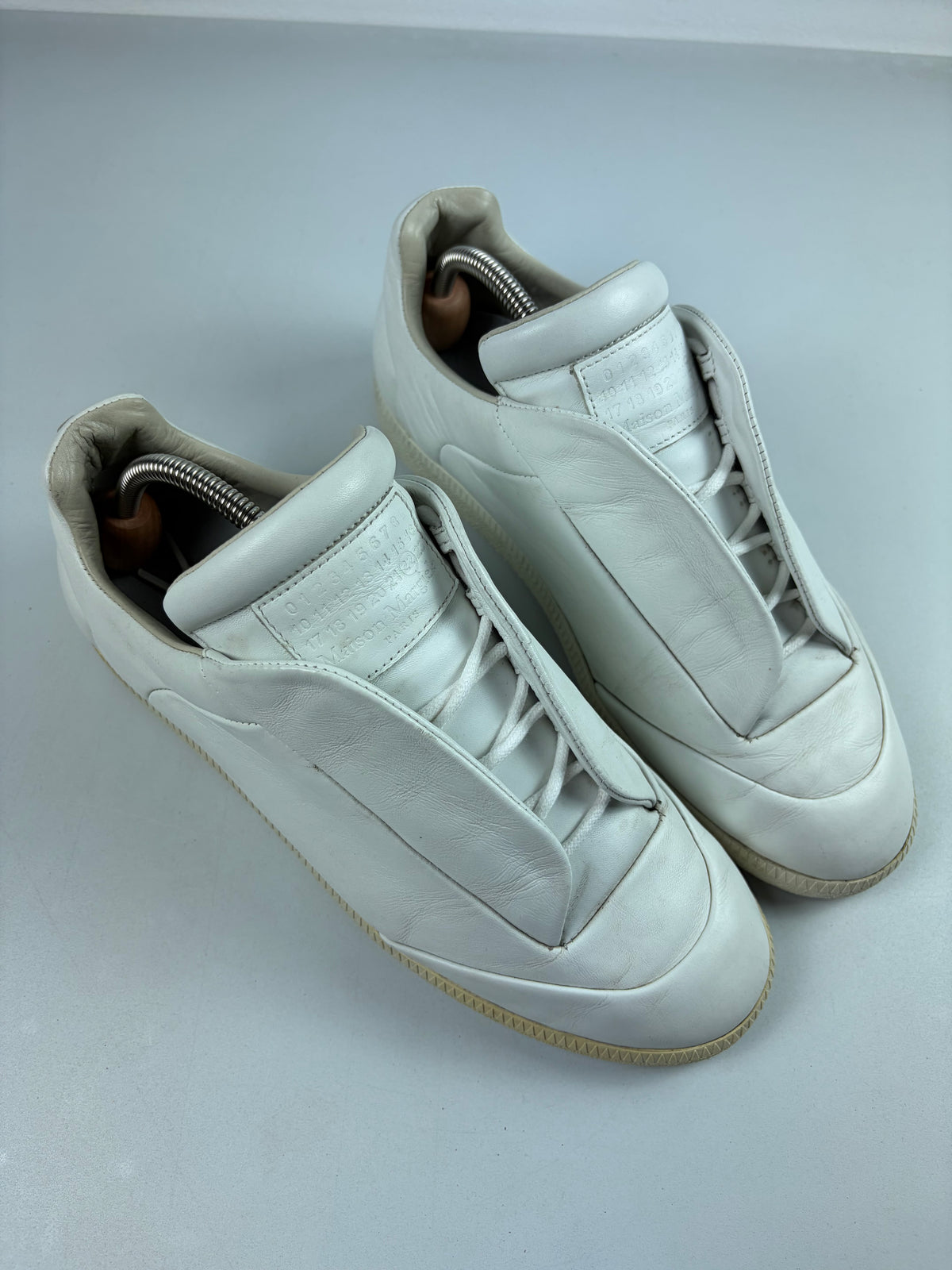 2017 Maison Margiela Future low - eu 43 / us 10 - white