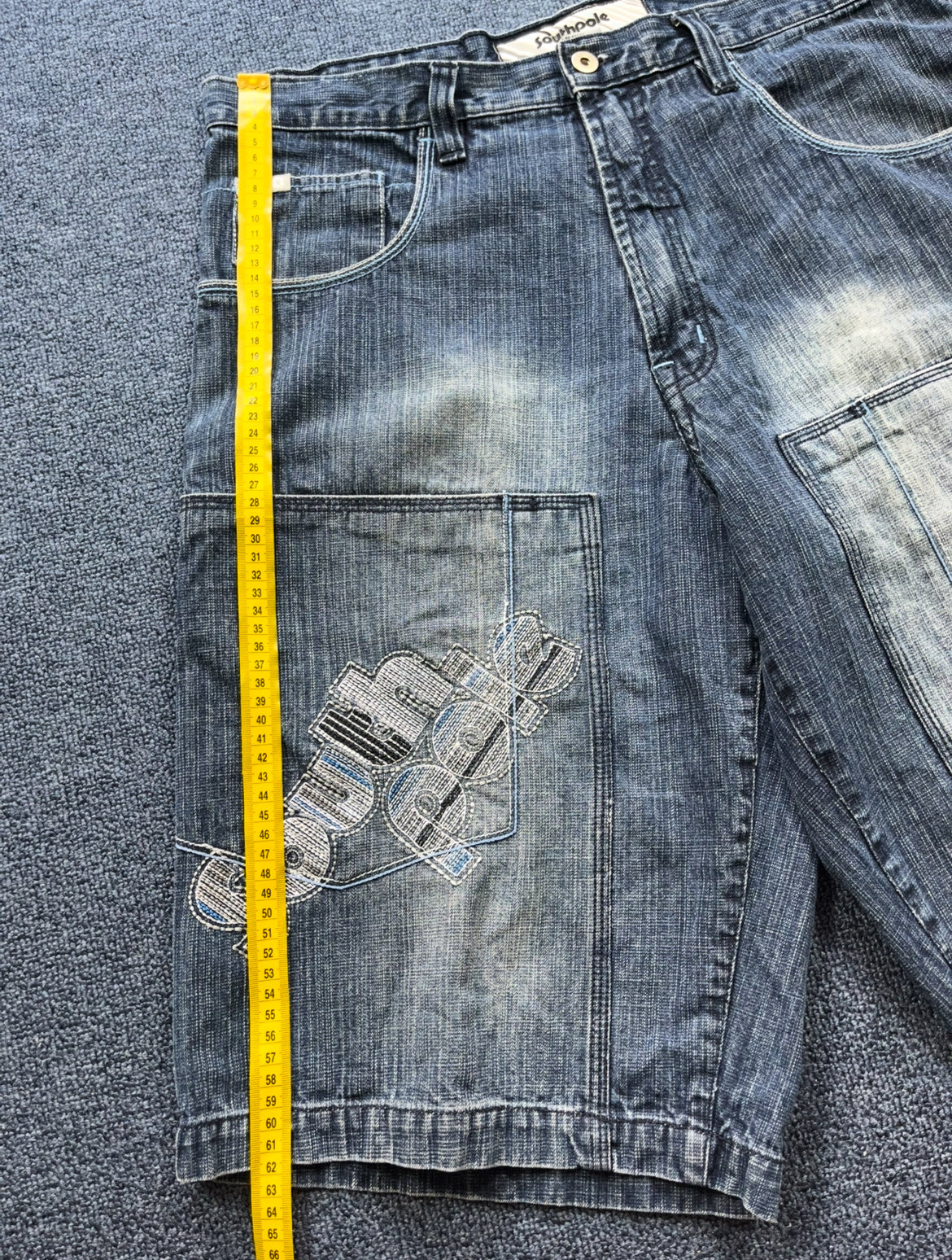 SOUTHPOLE BAGGY JORTS (36)