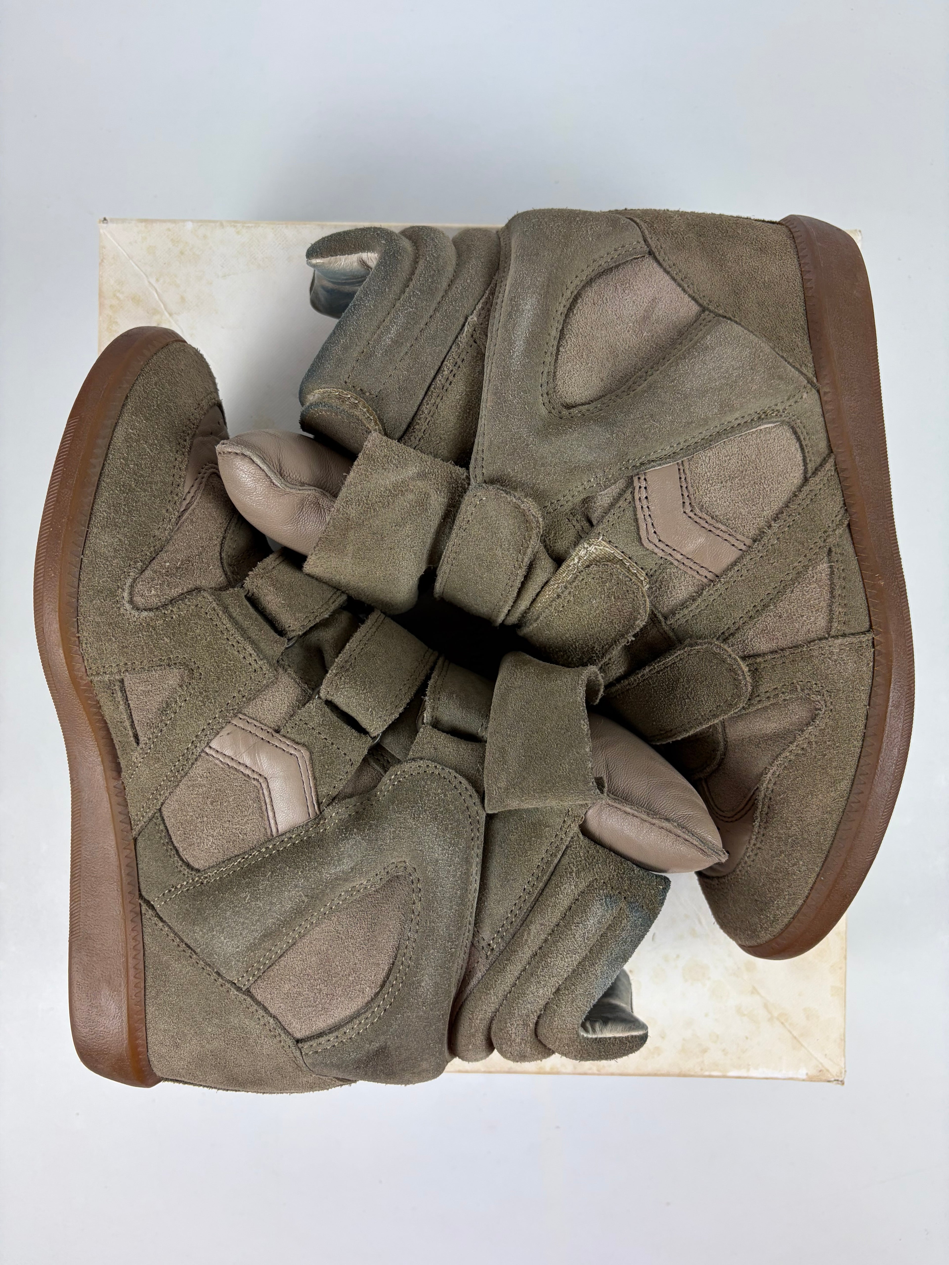 ISABEL MARANT Bekett wedge sneakers - eu 39