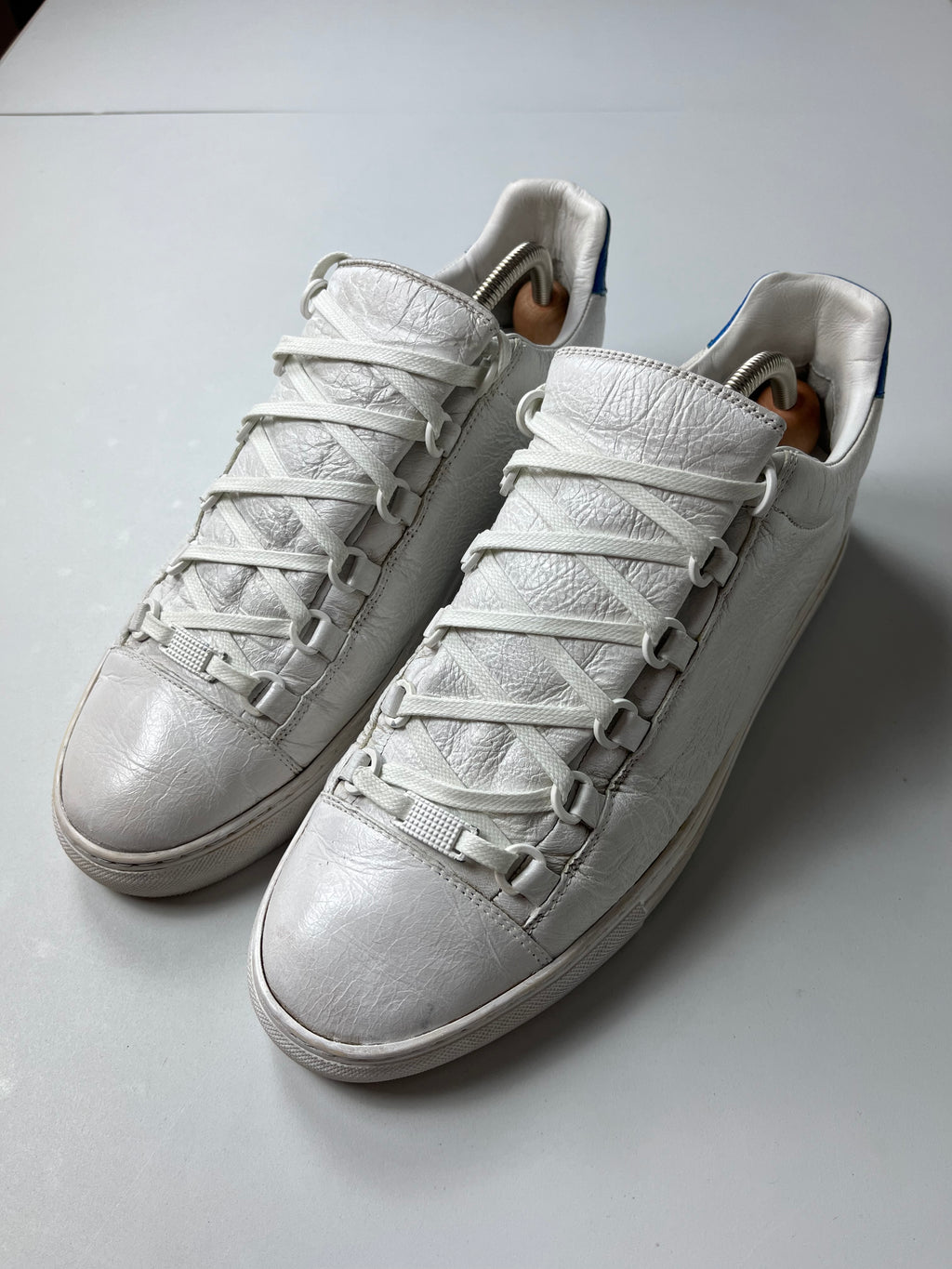 Balenciaga arena low - Eu 43 - white / blue