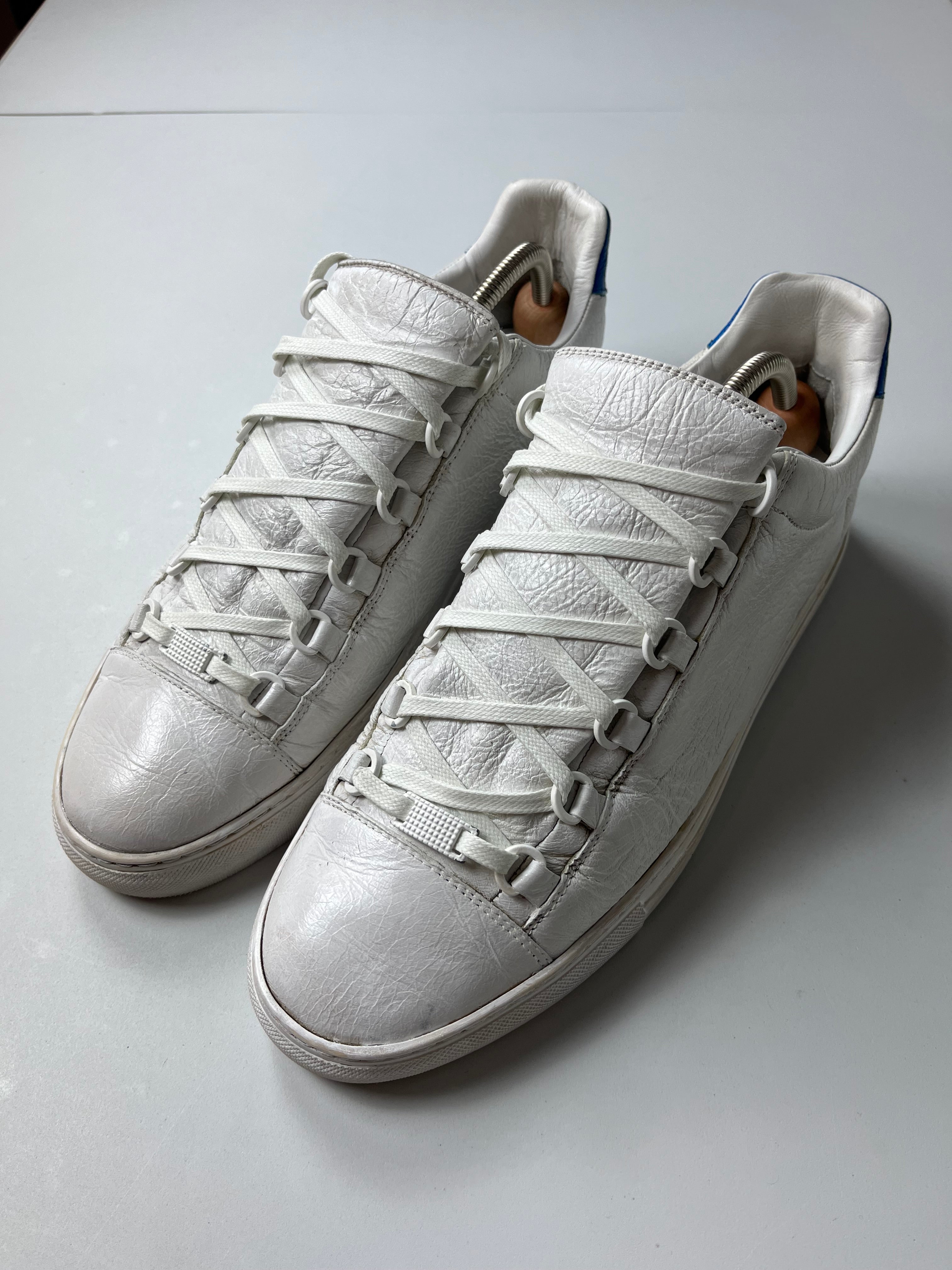 Balenciaga arena low - Eu 43 - white / blue
