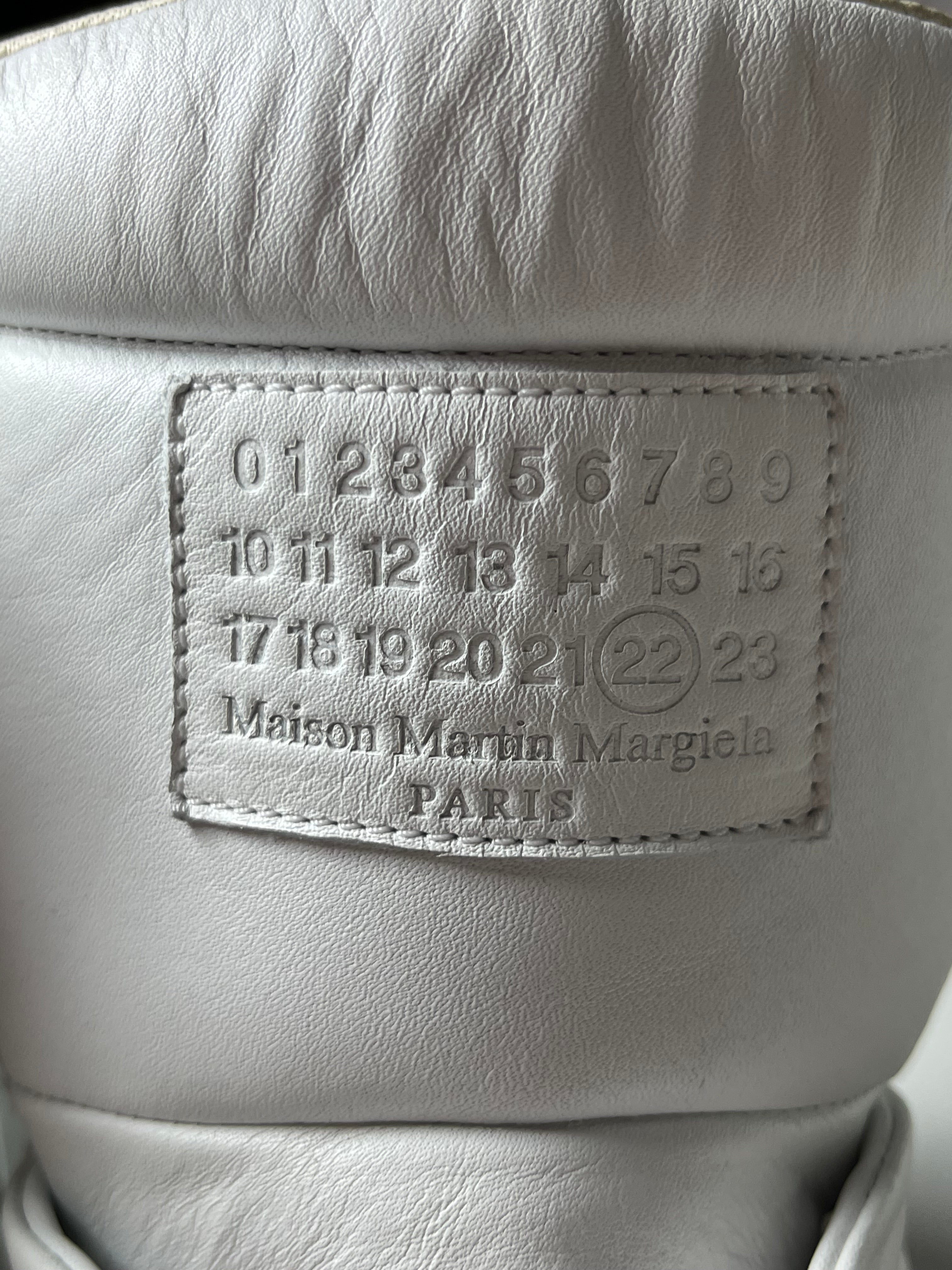 2015 deadstock Maison Margiela Future high top - Eu 45 - white