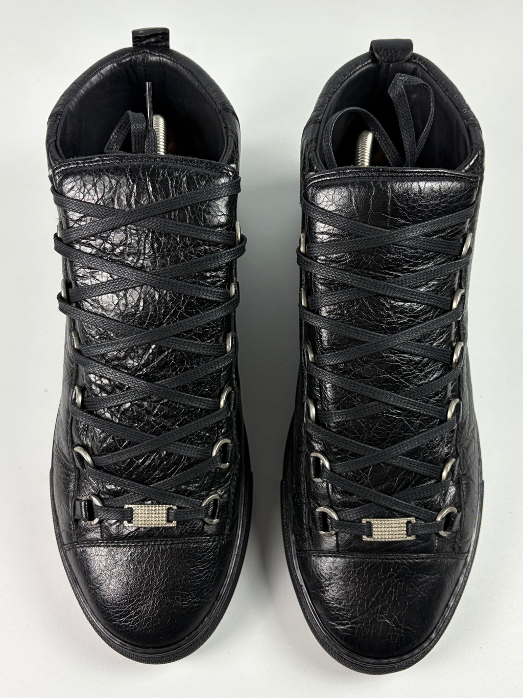 Balenciaga arena high tops - eu 43 / us 10 / uk 9 - black