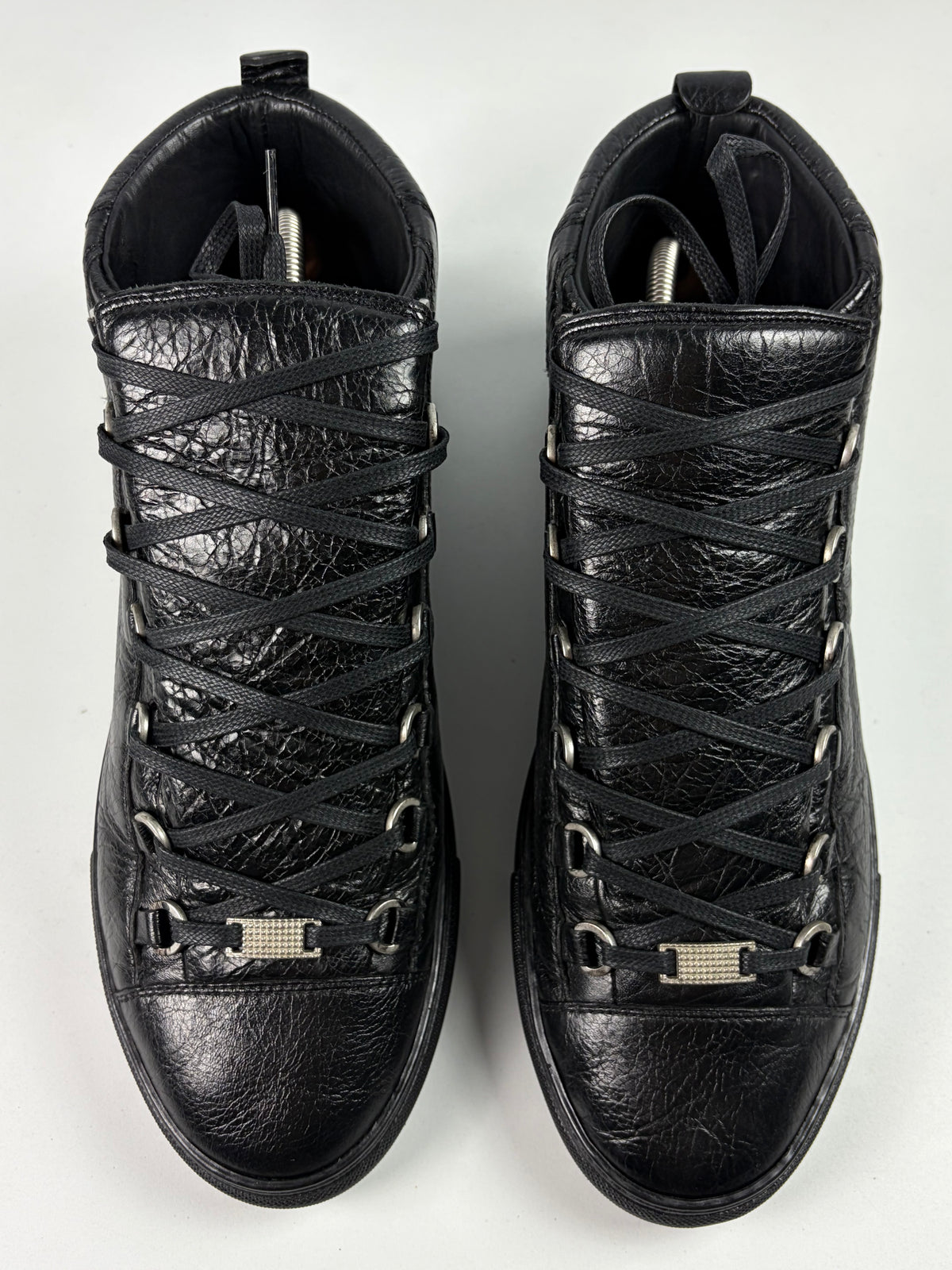 Balenciaga arena high tops - eu 43 / us 10 / uk 9 - black
