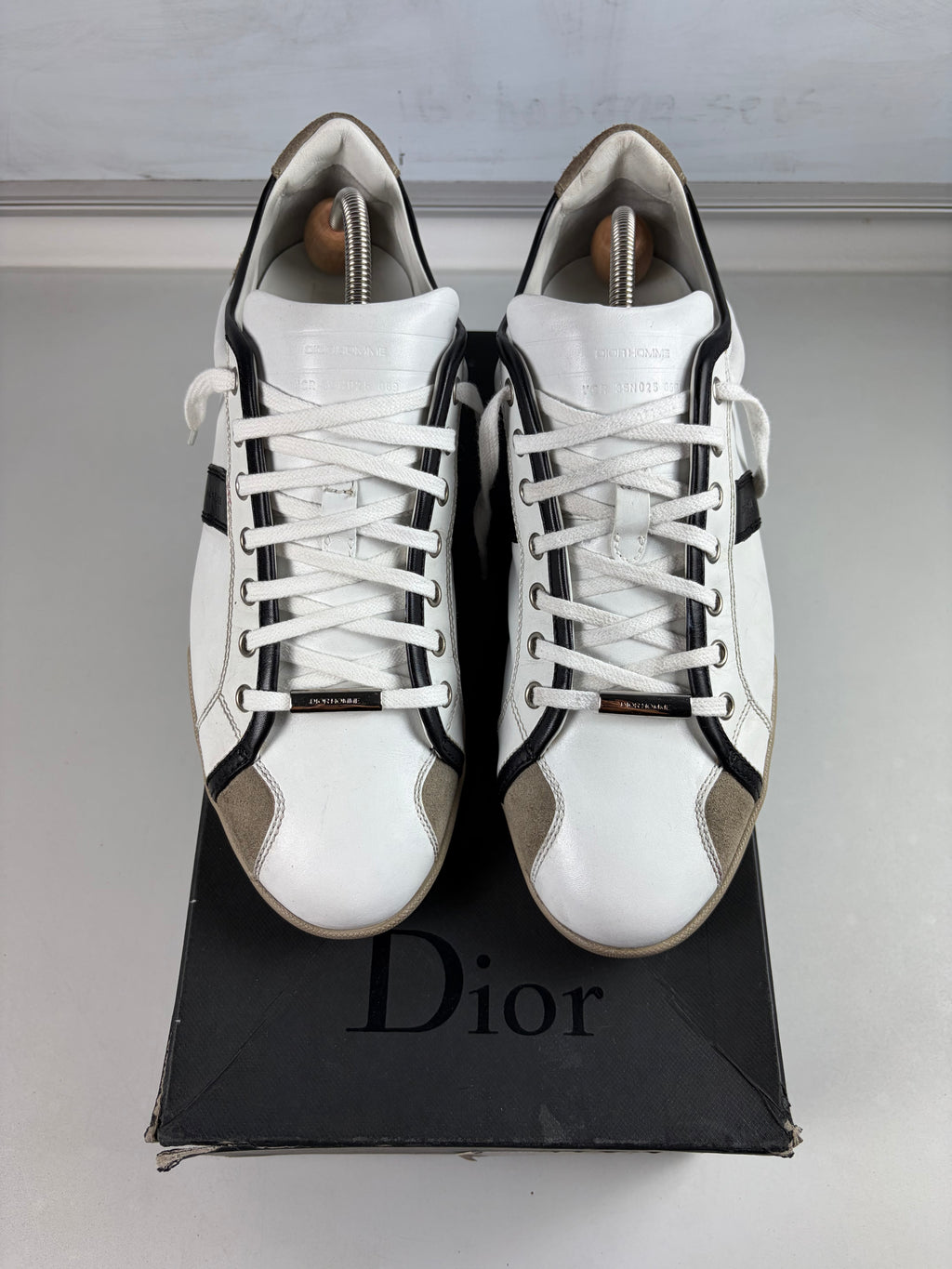 Dior Homme low tops - eu 43 / us 10 - white