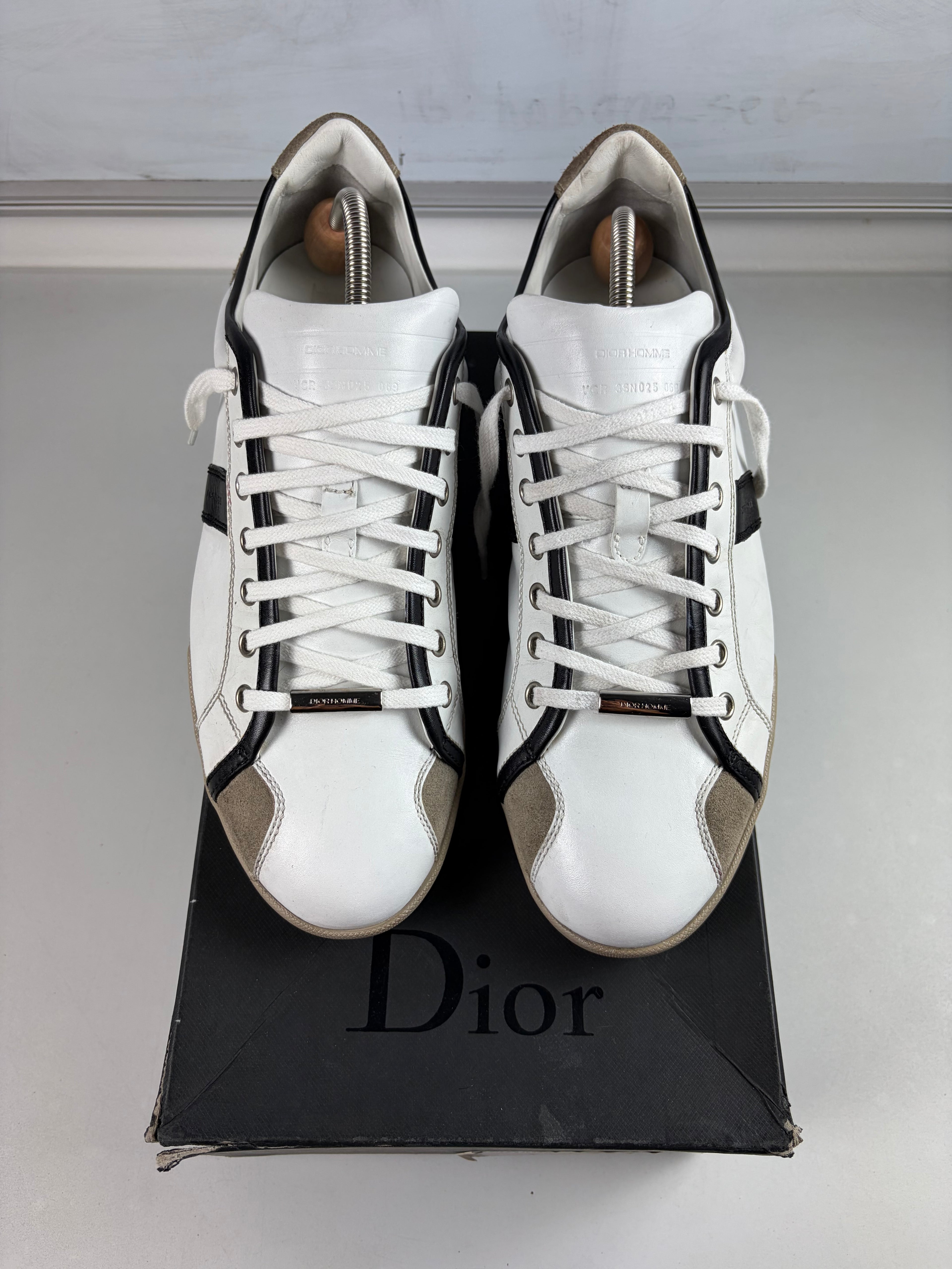 Dior Homme low tops - eu 43 / us 10 - white
