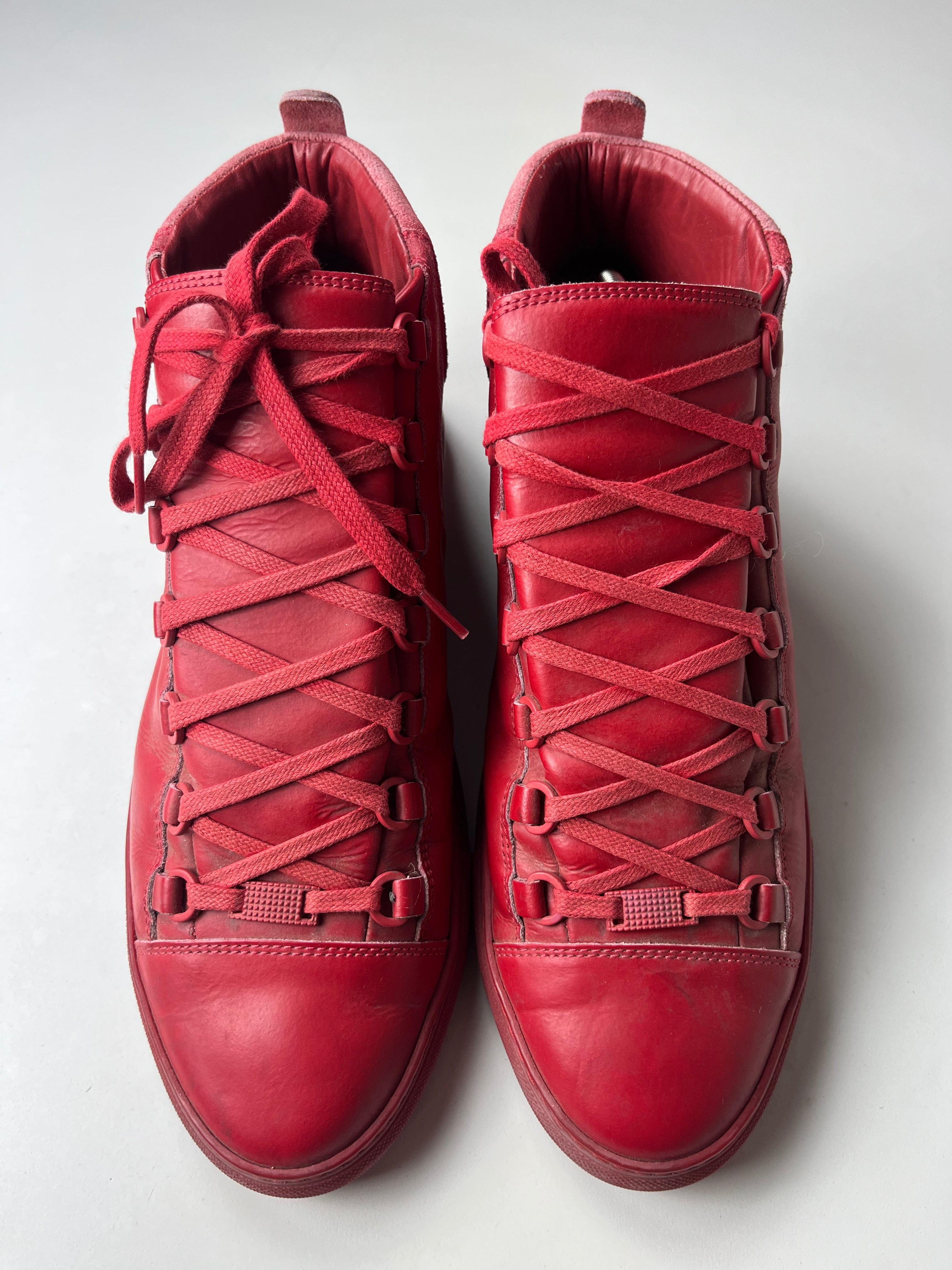 Balenciaga arena high top - Eu 43 - red