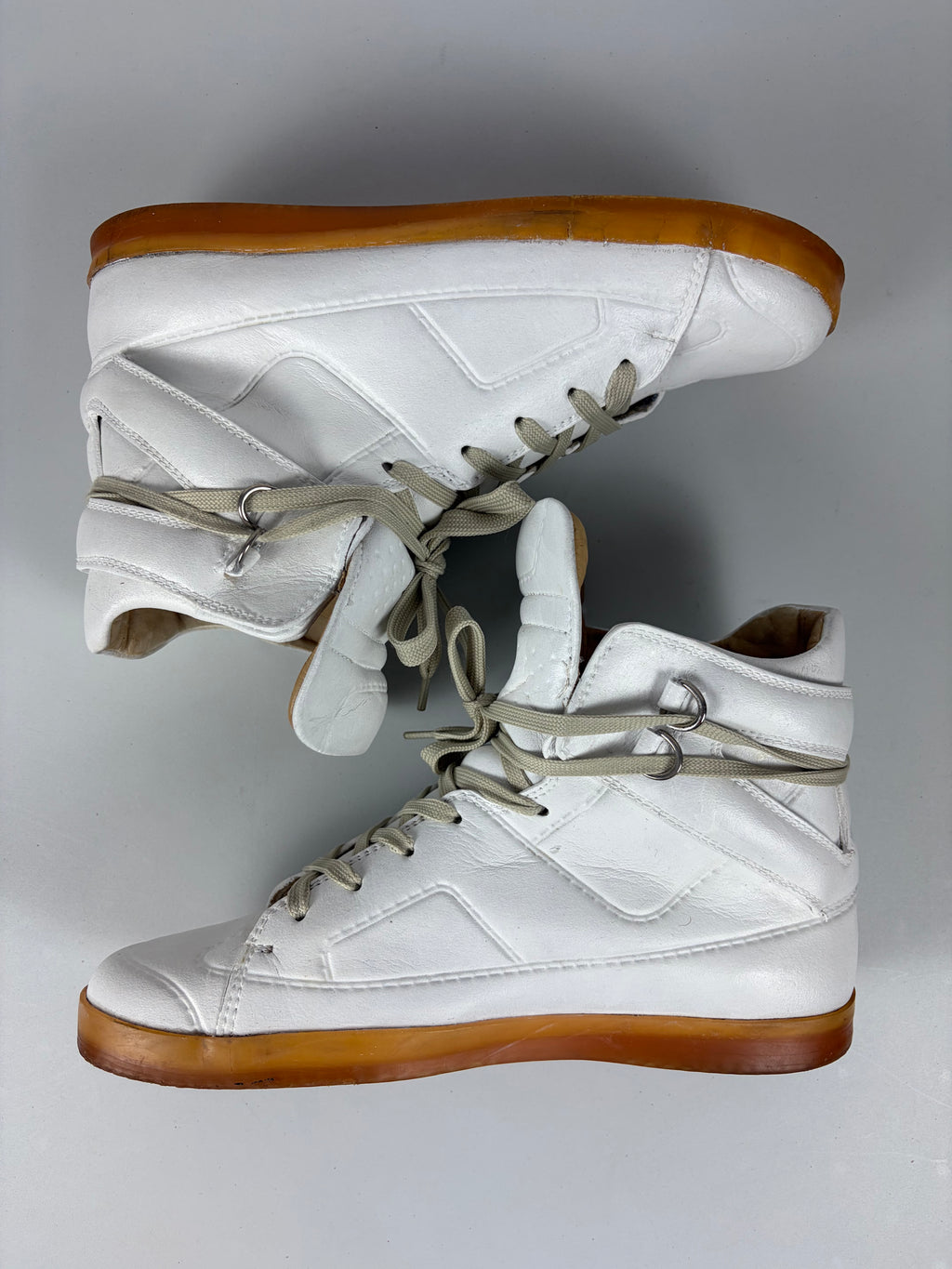 2012 Maison Margiela X H&M high tops - eu 40 - white