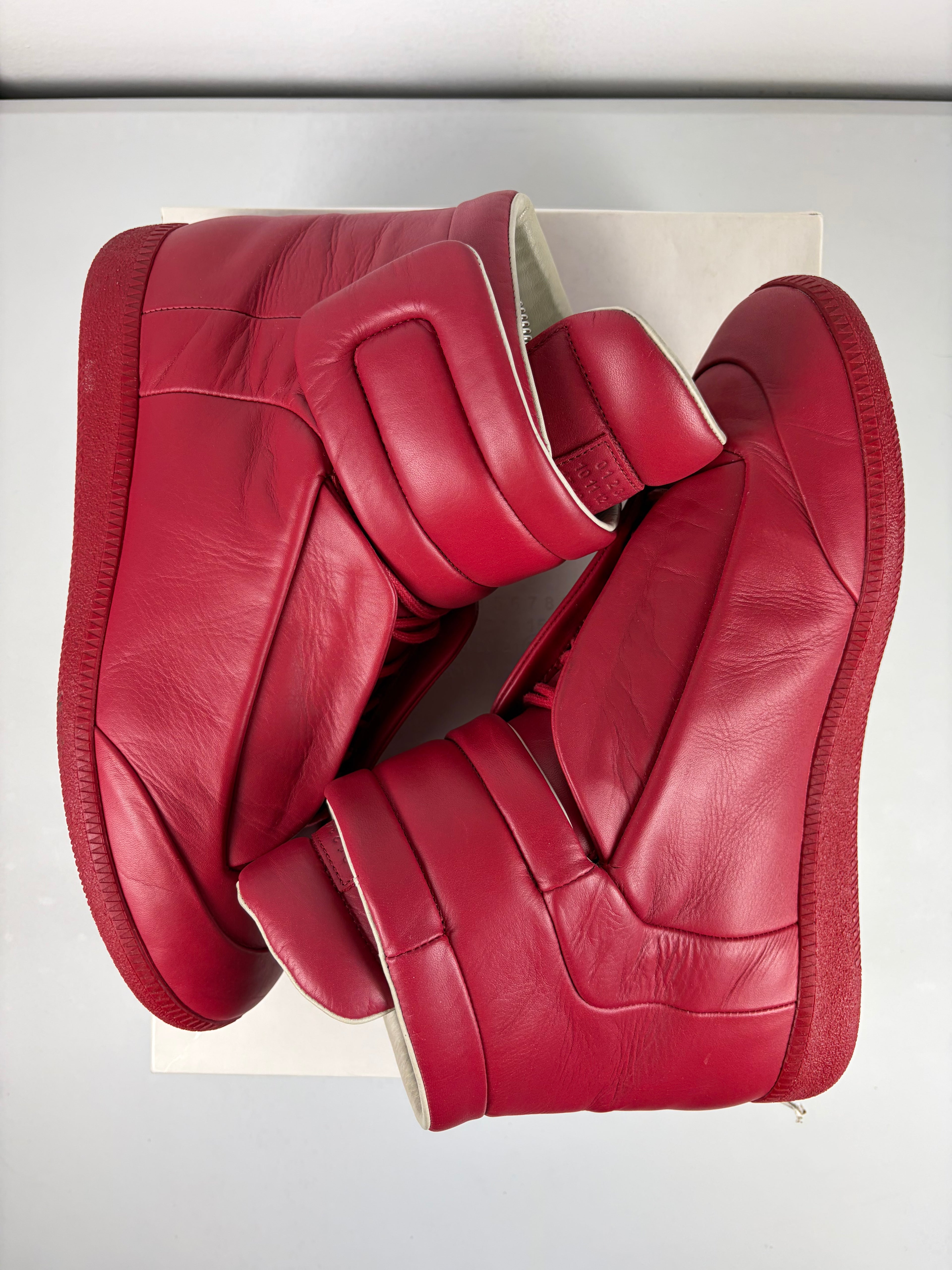 Maison Margiela Future ‘Triple Red’ - eu 44 / us 11 - red