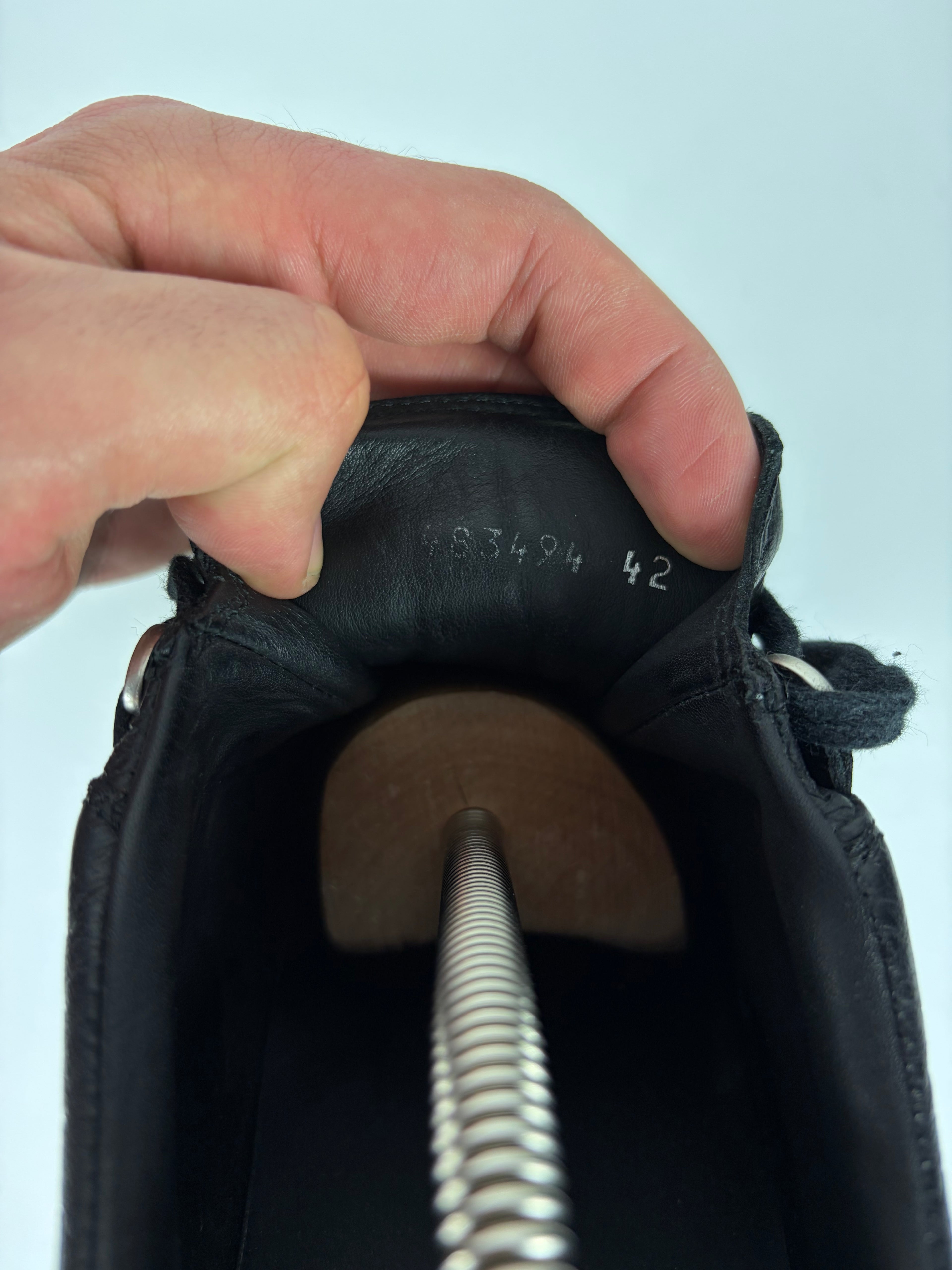 Balenciaga arena low - eu 42 - black