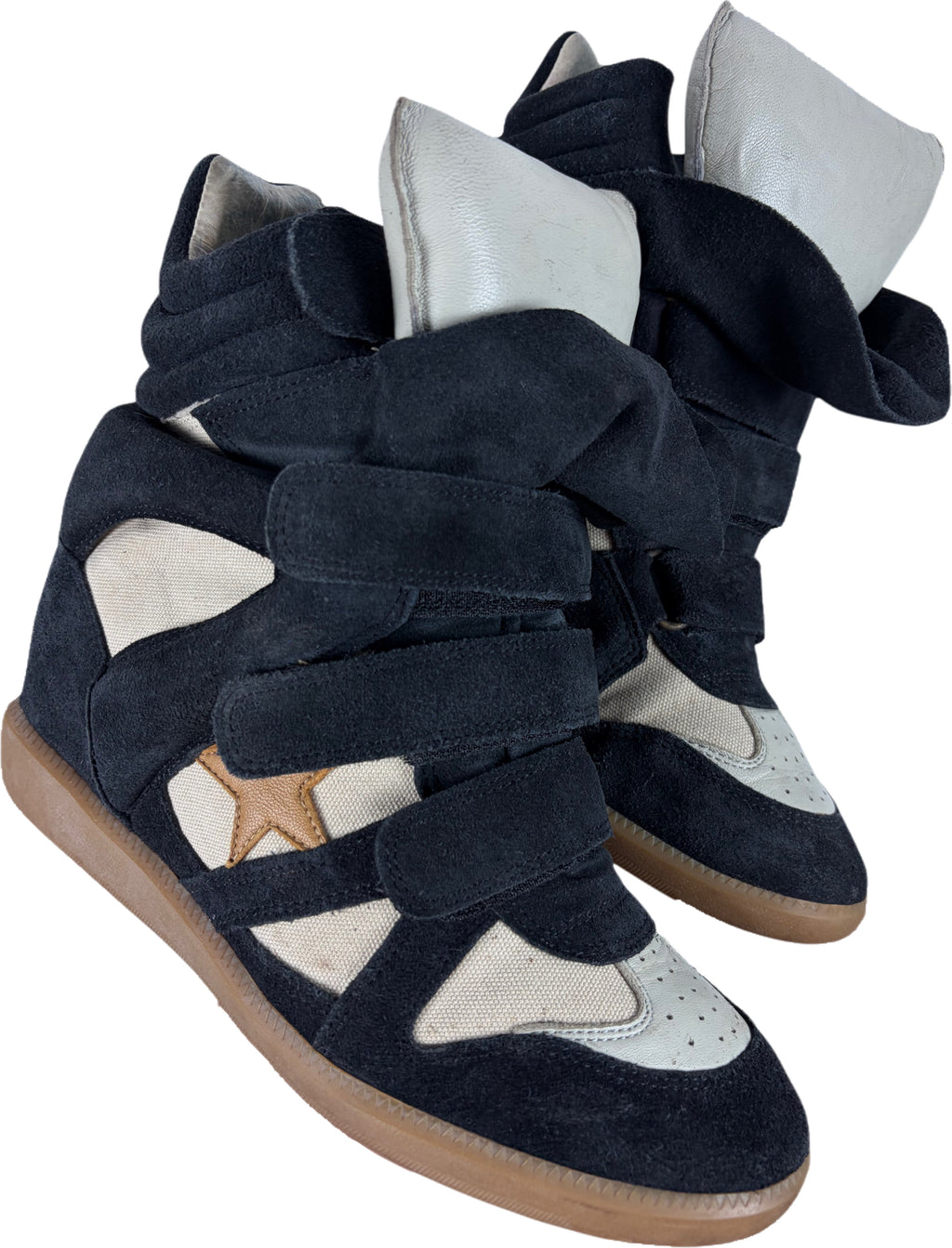 ISABEL MARANT Bekett ‘Star’ wedge sneakers - eu 40