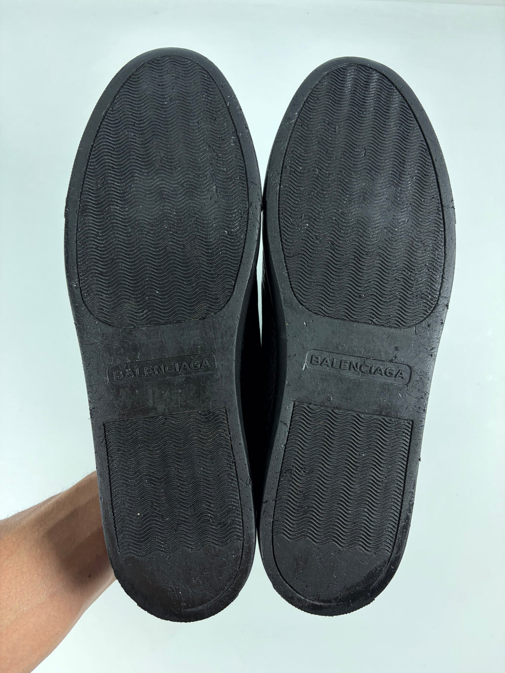 Balenciaga arena low - eu 45 / us 12 - black