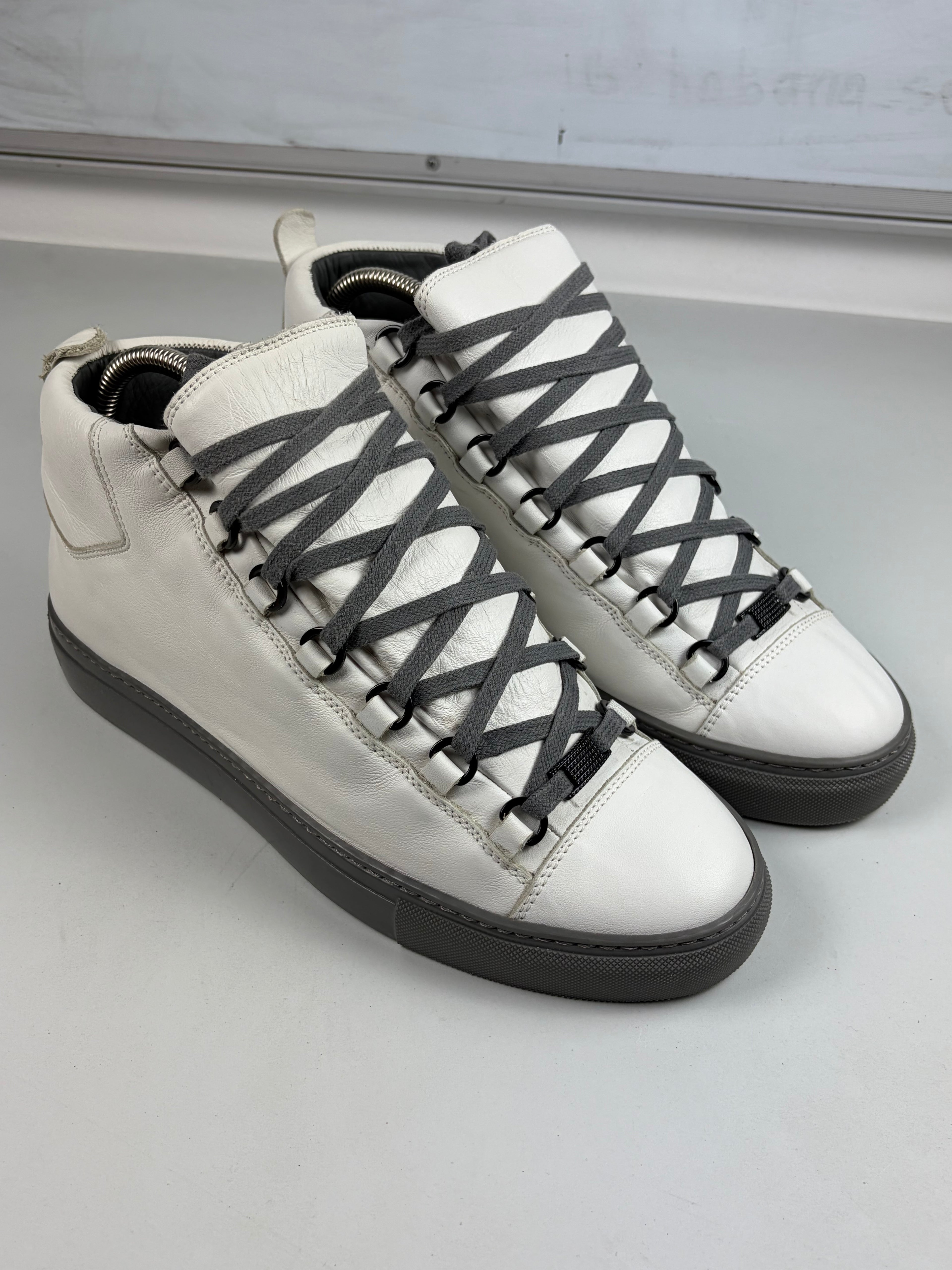 Balenciaga arena high tops - eu 41 / us 8 - white