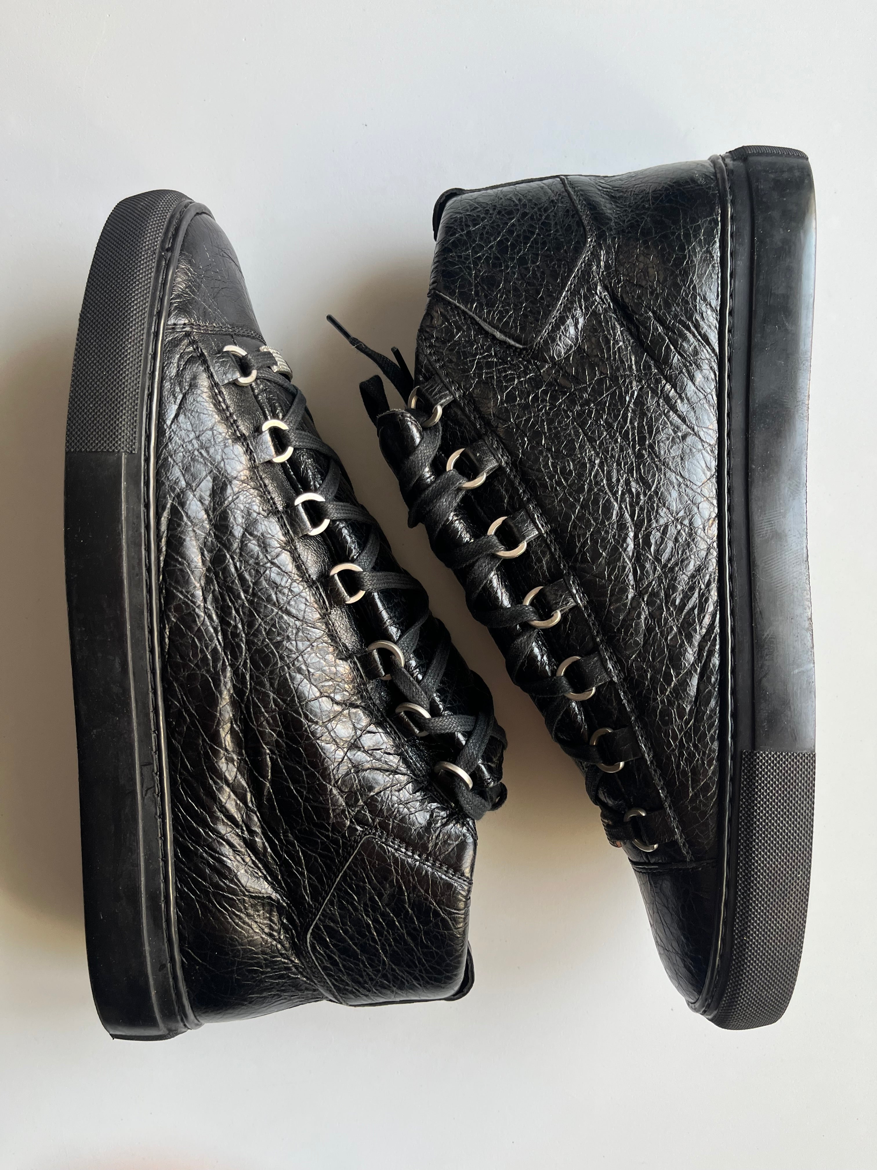 Balenciaga arena high top - eu 44 - black