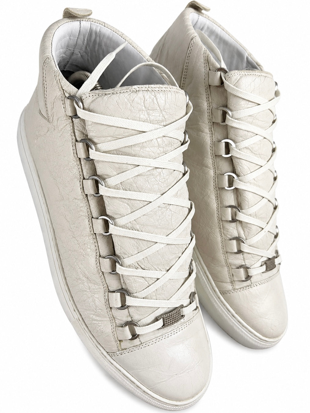 Balenciaga arena high tops - eu 44 / us 11 - white