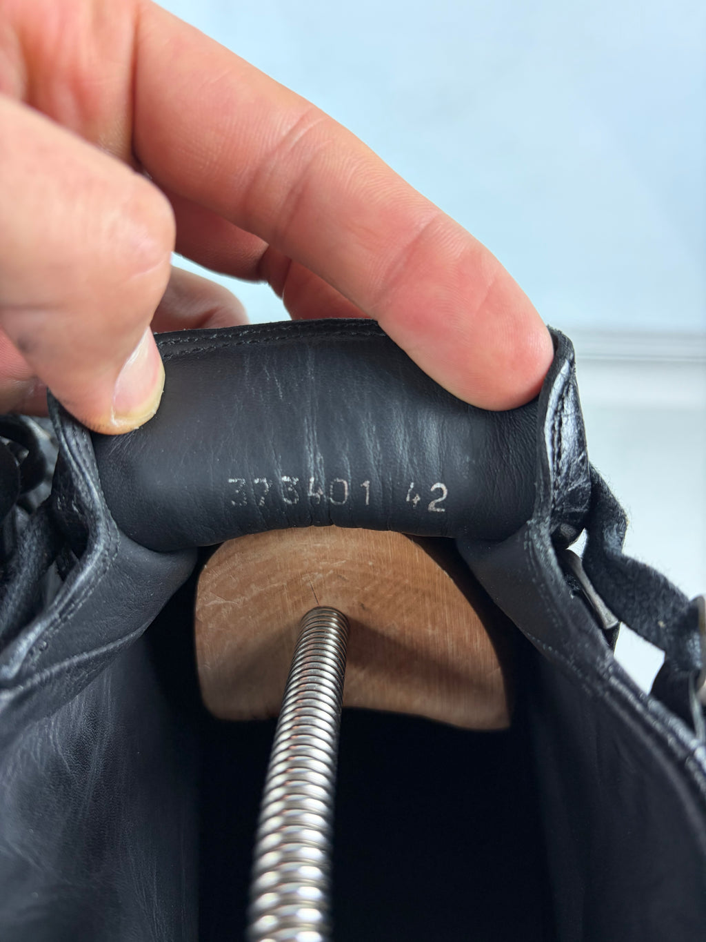 Balenciaga arena high tops - eu 42 / us 9 / uk 8 - black