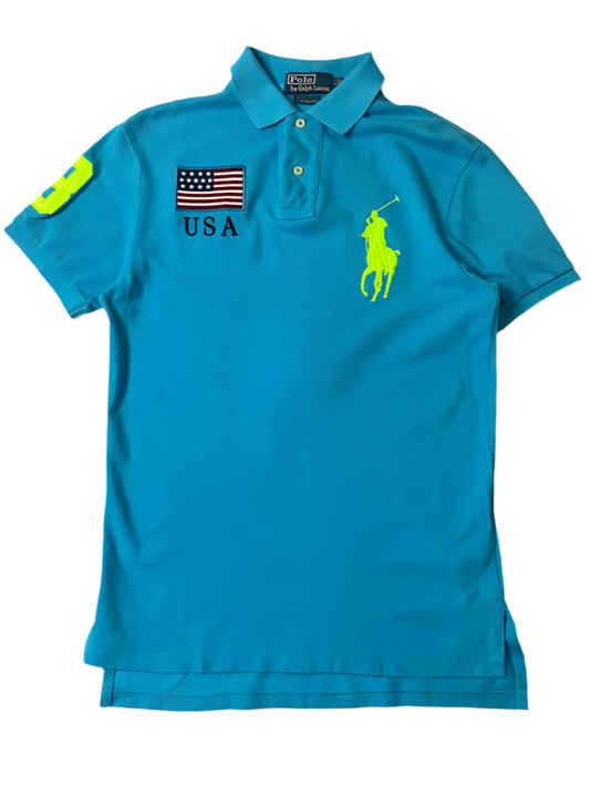 RL ‘USA’ POLO TEE (S)