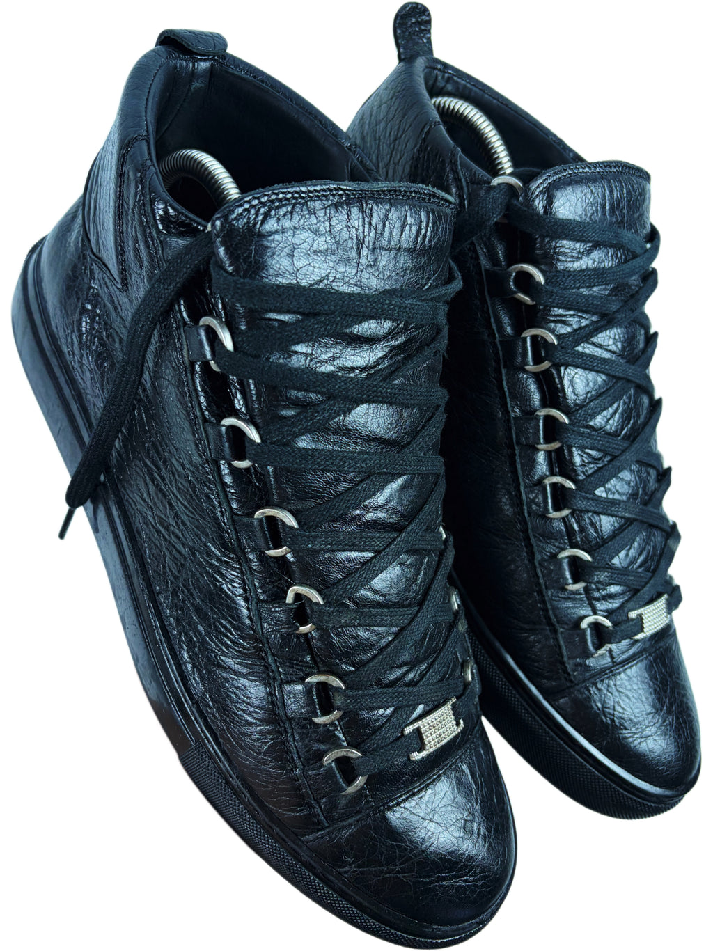 Balenciaga arena high tops - eu 42 / us 9 - black