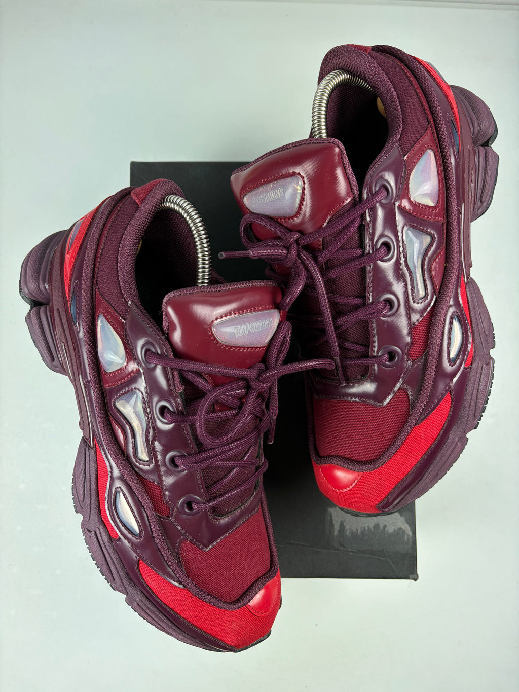 Adidas Ozweego 3 x Raf Simons - eu 42.5 / us 9 / uk 8.5 - burgundy