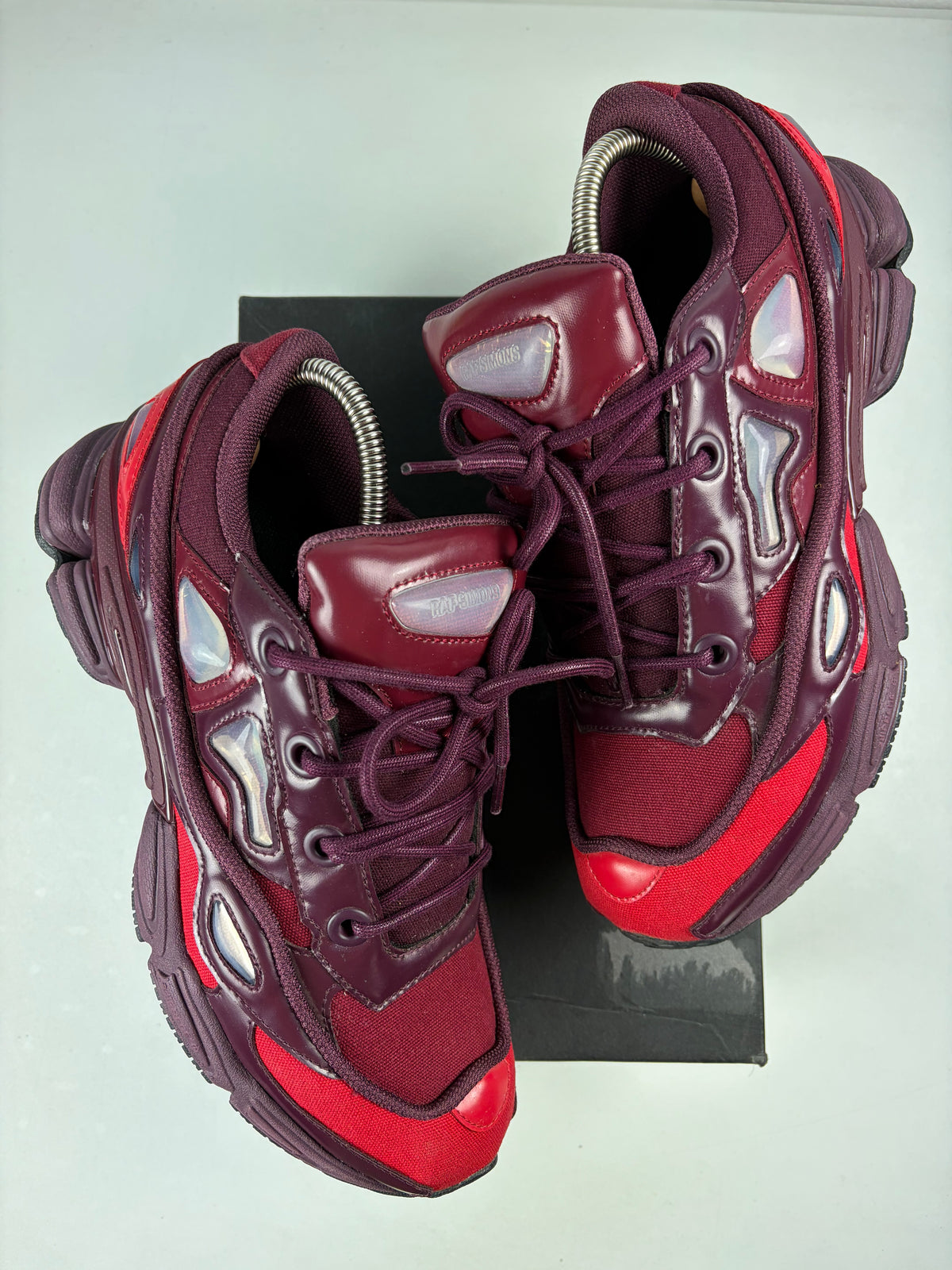 Adidas Ozweego 3 x Raf Simons - eu 42.5 / us 9 / uk 8.5 - burgundy
