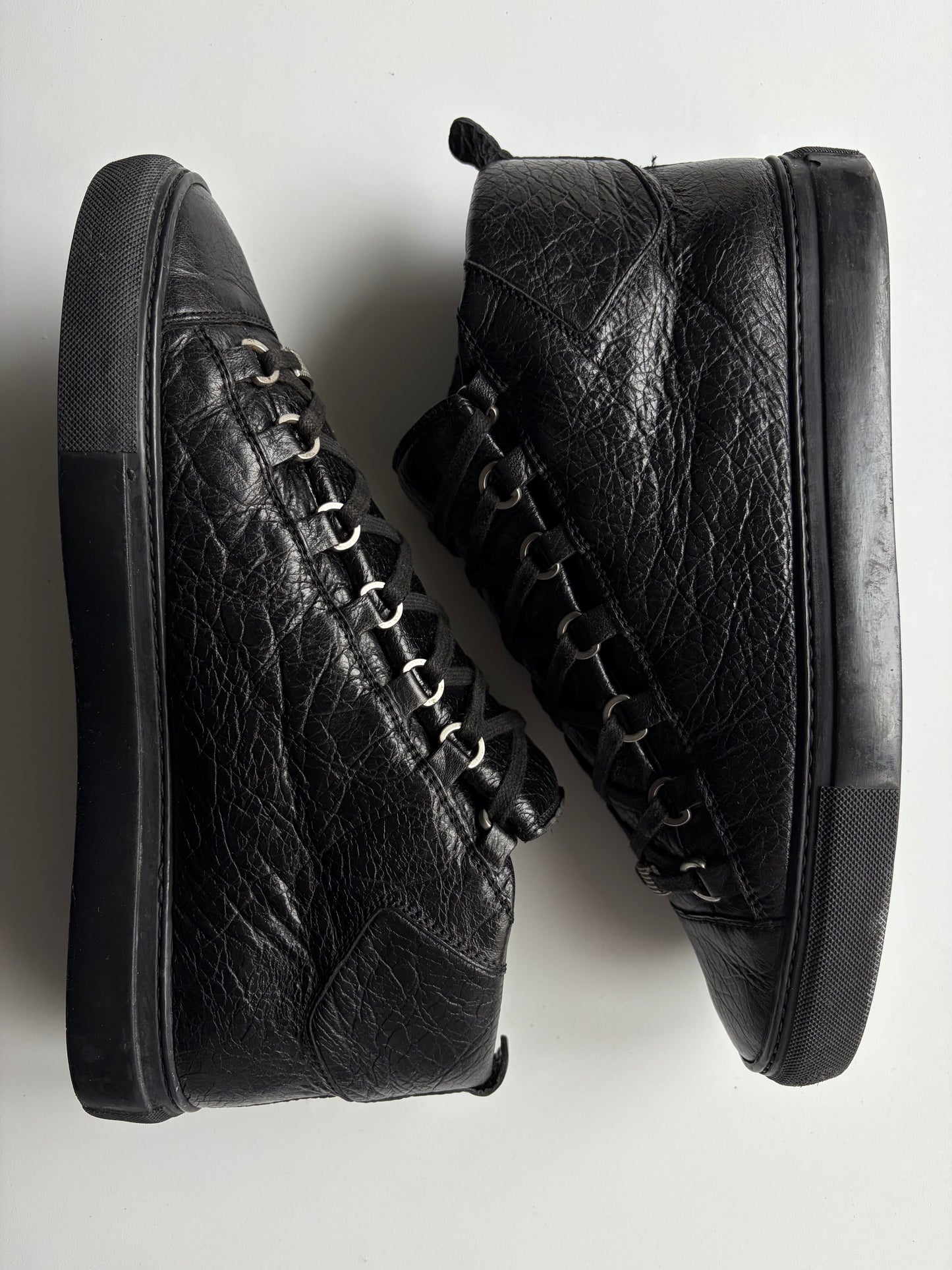 Balenciaga arena high tops - eu 42 - black