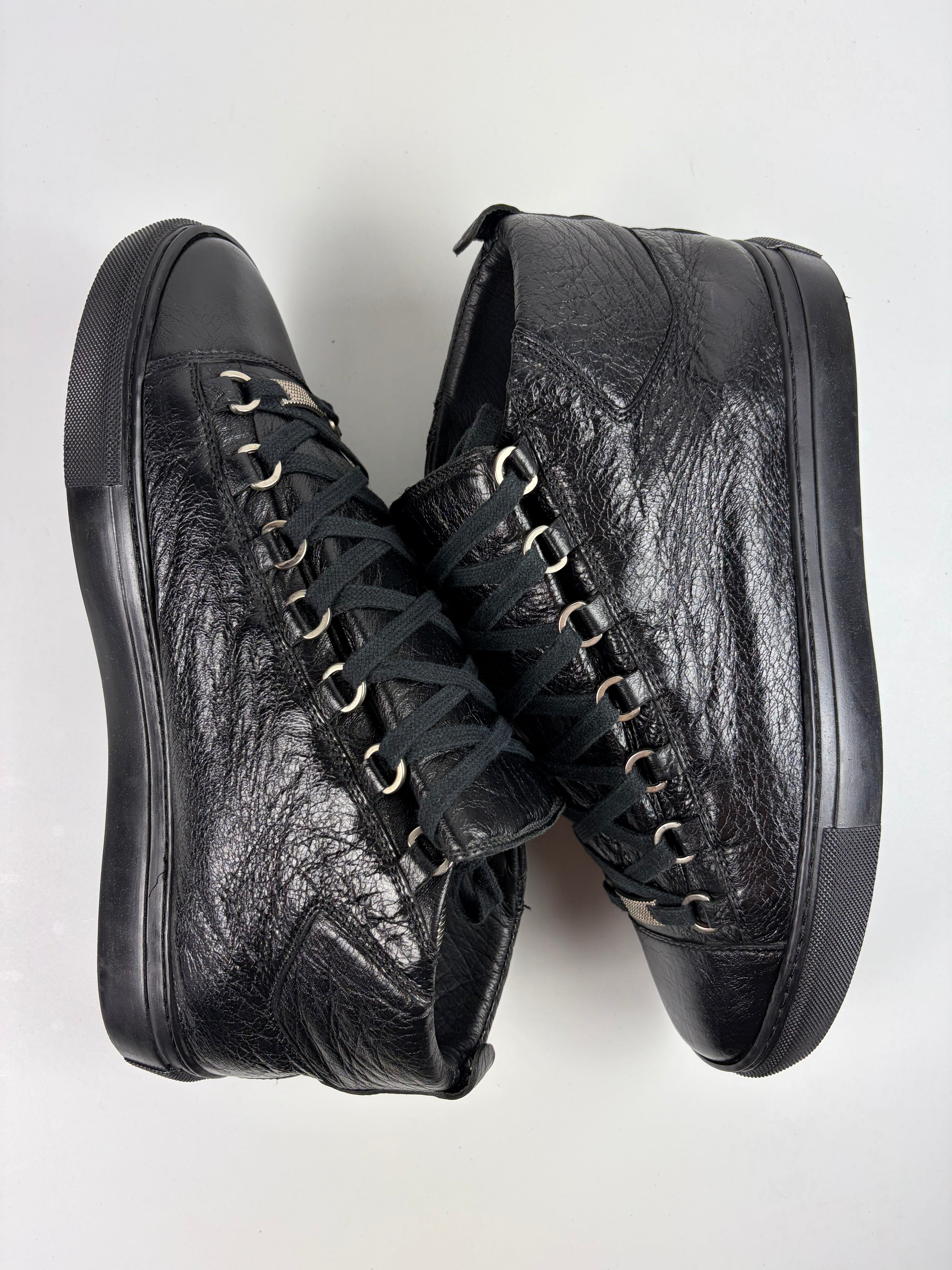 Balenciaga arena high tops - eu 41 / us 8 - black