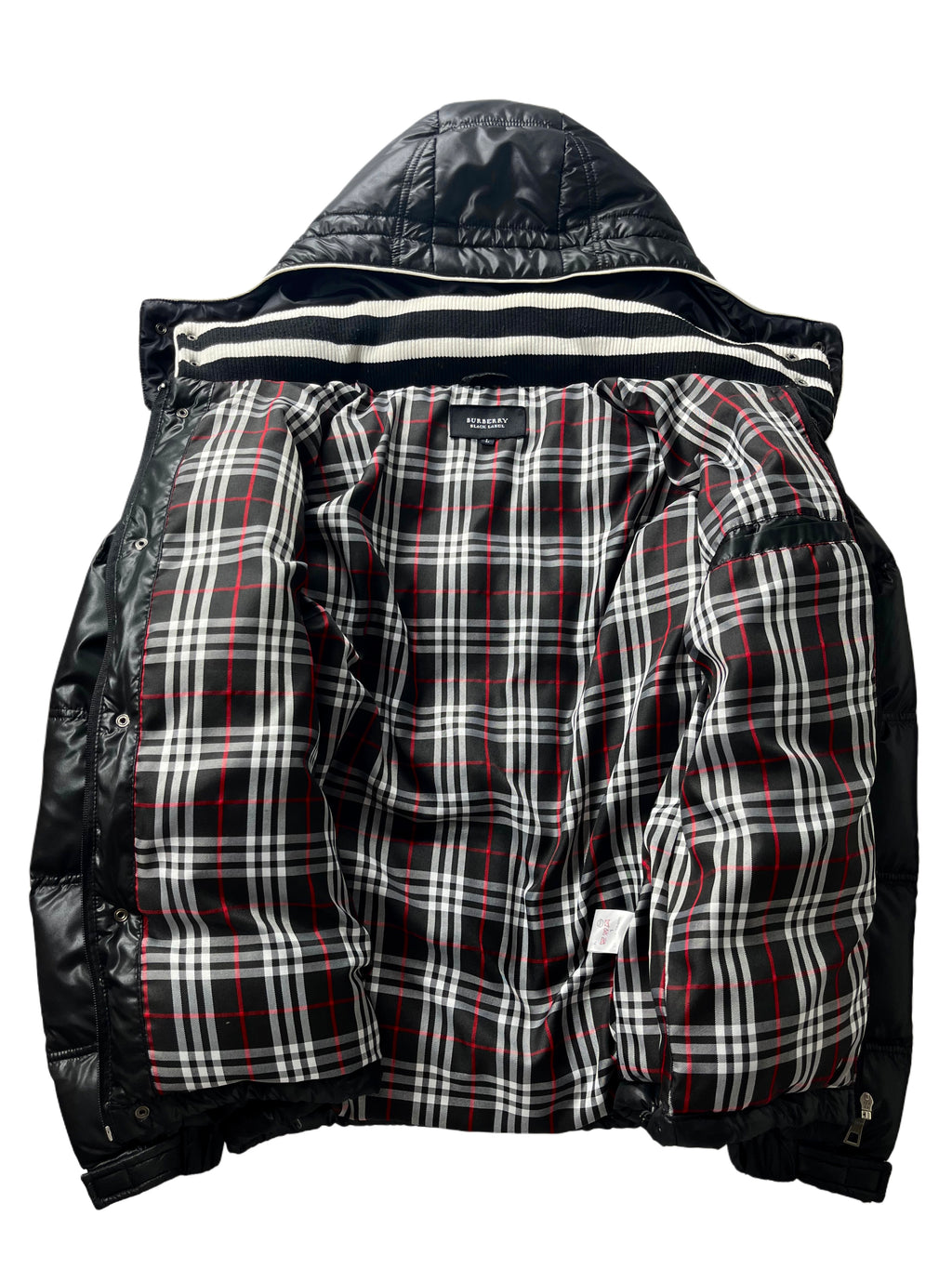 00’s BURBERRY made in Japan real down jacket (M/L) - black