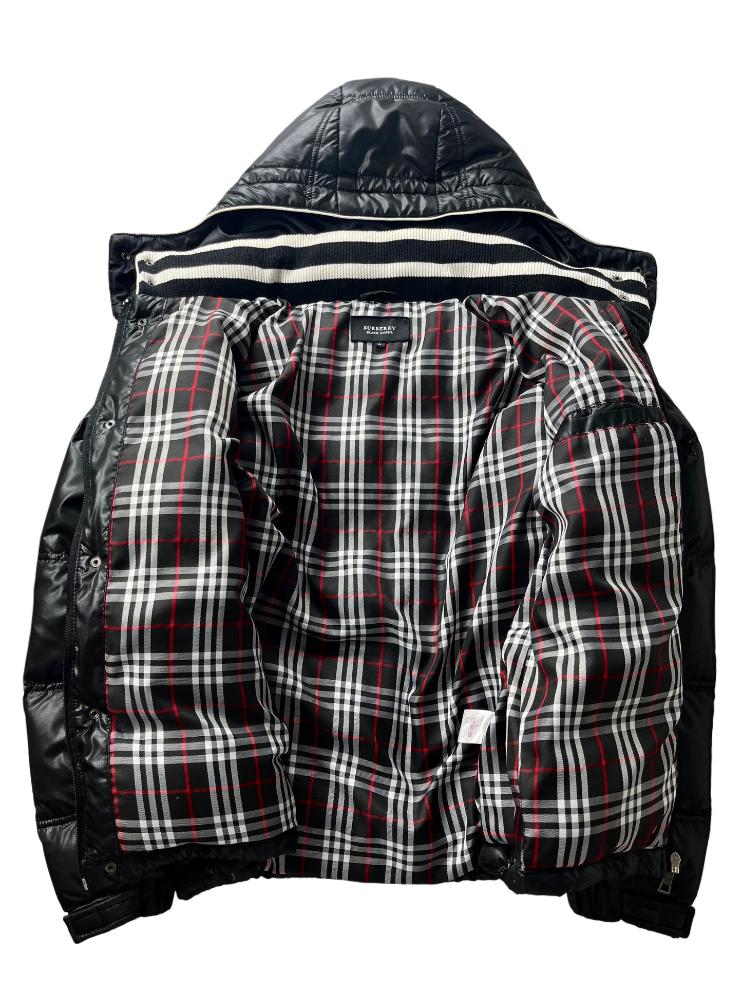 00’s BURBERRY made in Japan real down jacket (M/L) - black