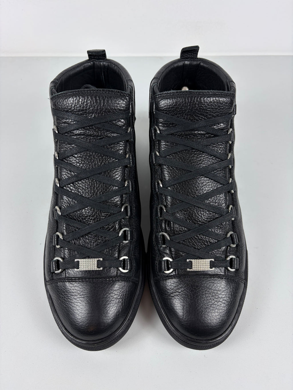 Balenciaga arena high tops - eu 42 - black