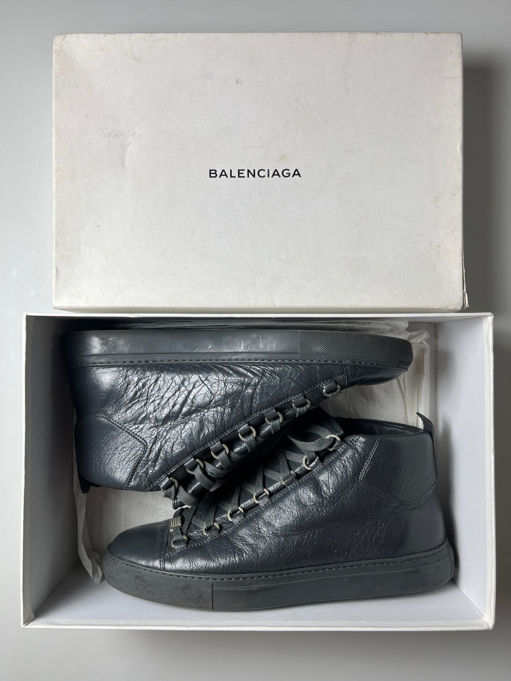 Balenciaga arena high top - Eu 44 - grey