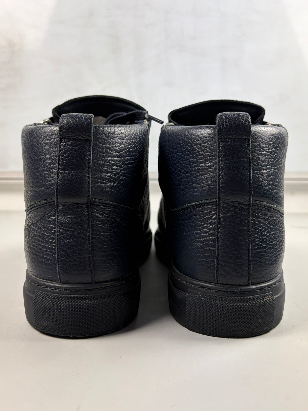 Balenciaga arena high tops - eu 43 / us 10 - navy blue