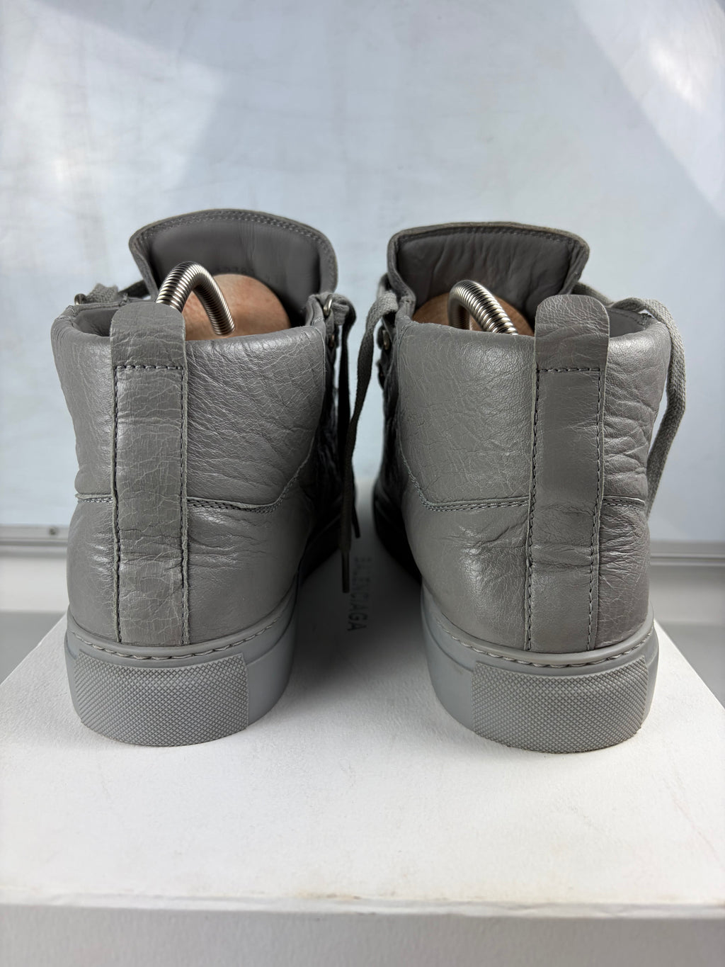 Balenciaga arena high tops - eu 41 / us 8 / uk 7 - grey