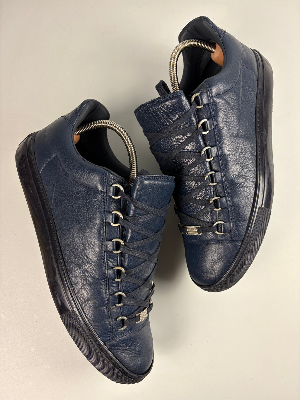 Balenciaga arena low - eu 43 / us 10 - navy blue