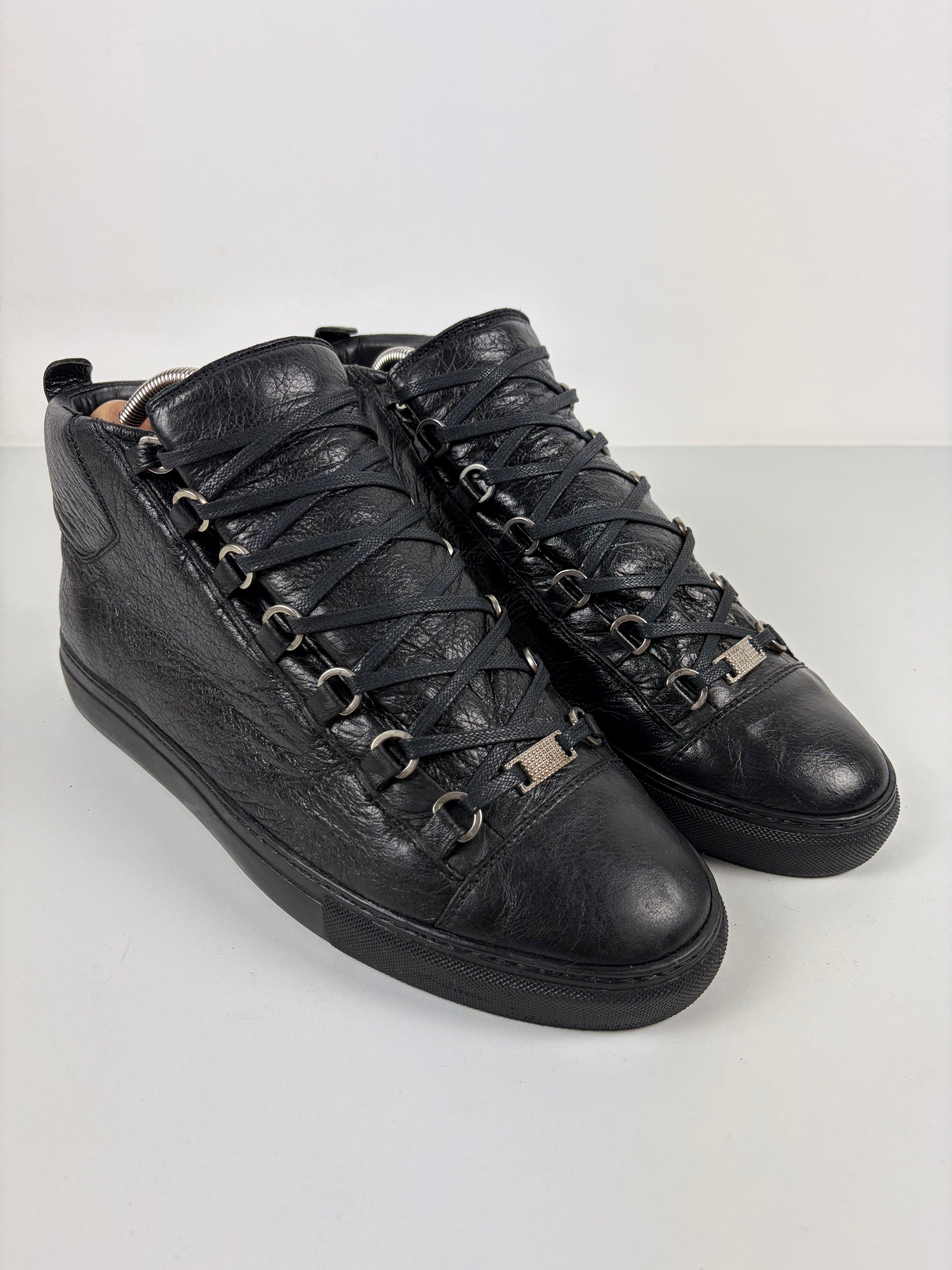 Balenciaga arena high tops - eu43/us10 - black