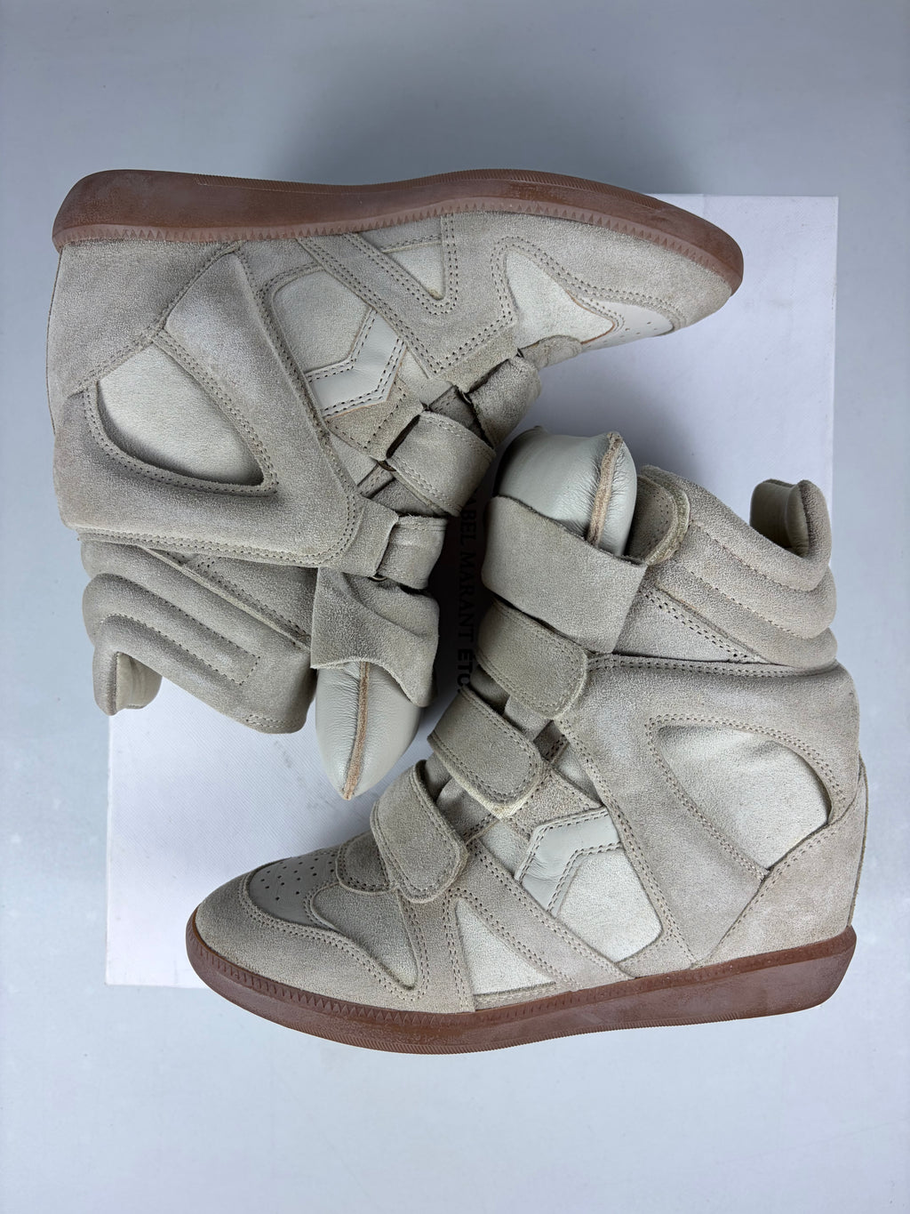 Isabel Marant Bekett wedge sneakers -  size - eu 37 / us 7 / uk 4
