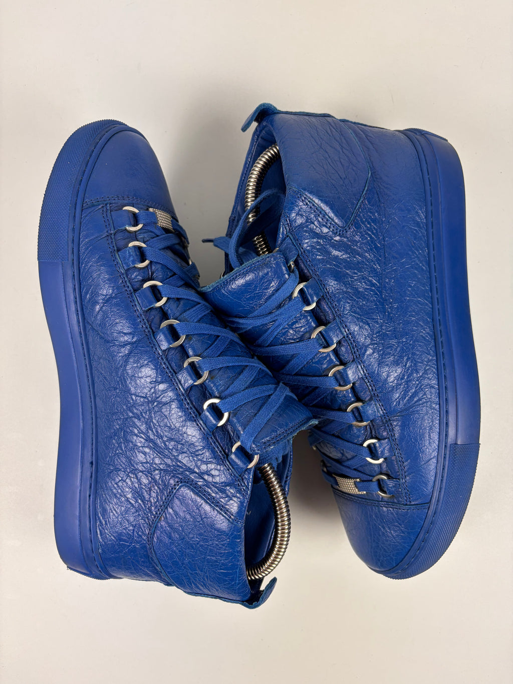 Balenciaga arena high tops - eu 40 / us 7 - blue