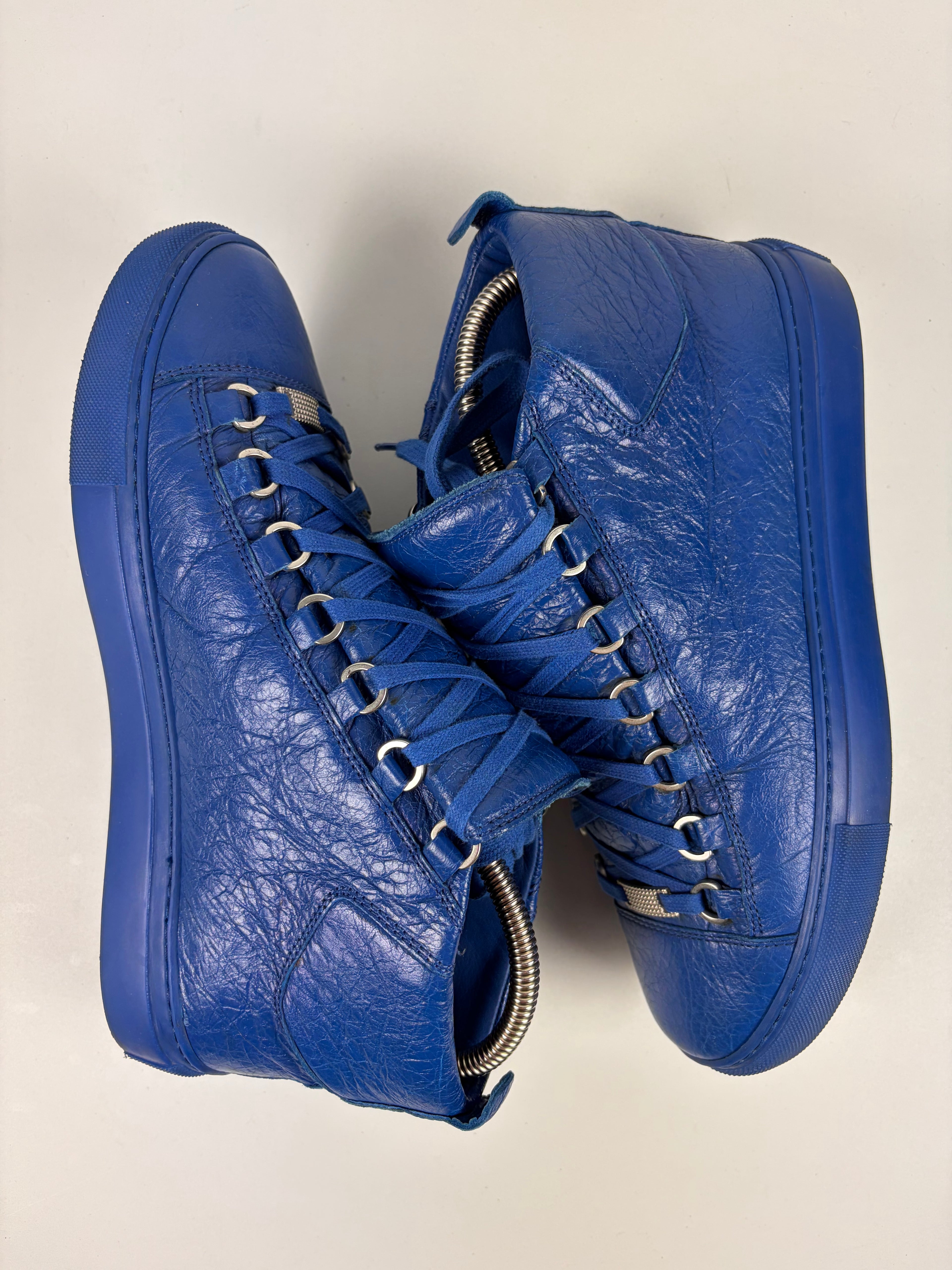Balenciaga arena high tops - eu 40 / us 7 - blue