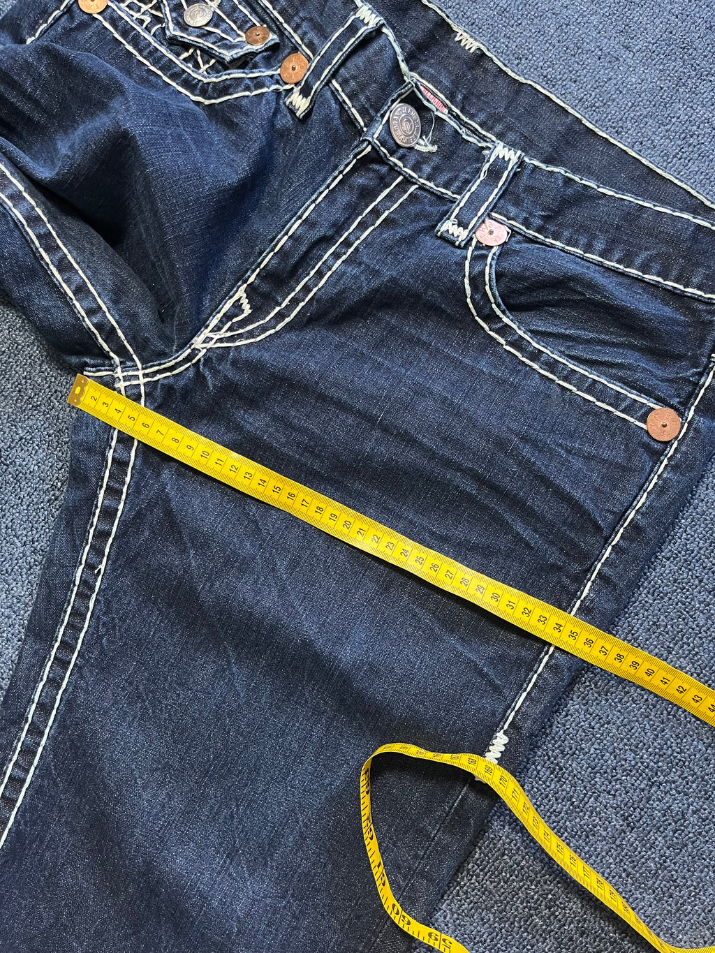 True Religion Ricky Super T baggy jeans (W38)