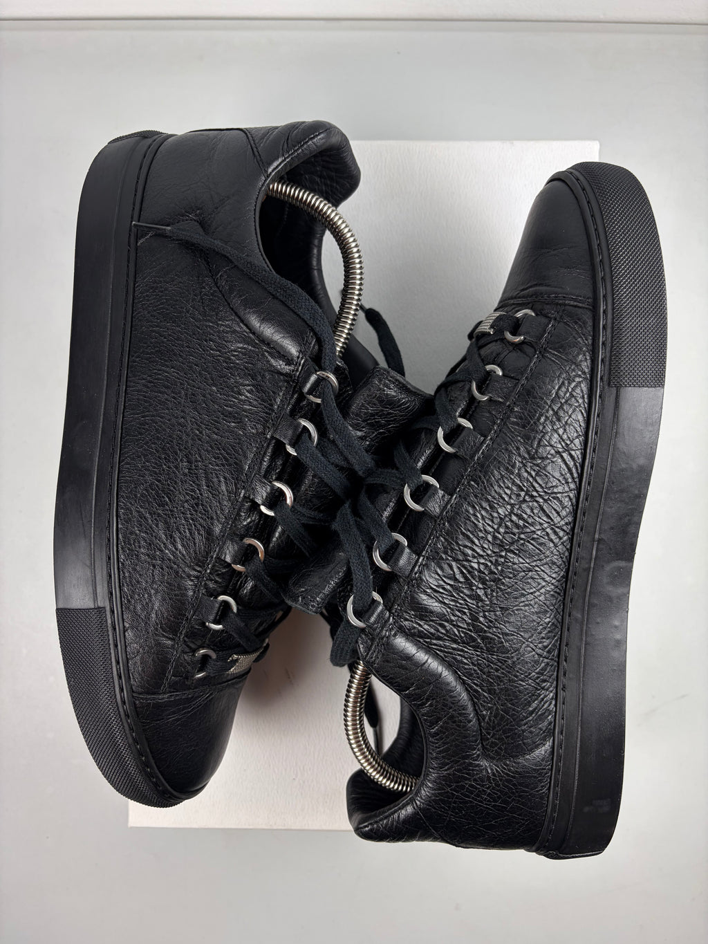 Balenciaga arena low - eu 43 / us 10 - black