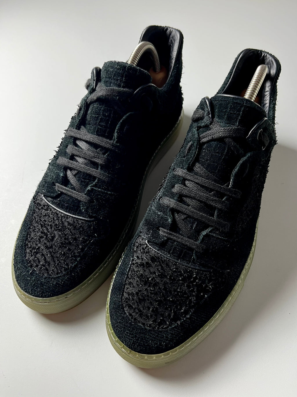Balenciaga low Corduroy Distressed - EU 40 - black